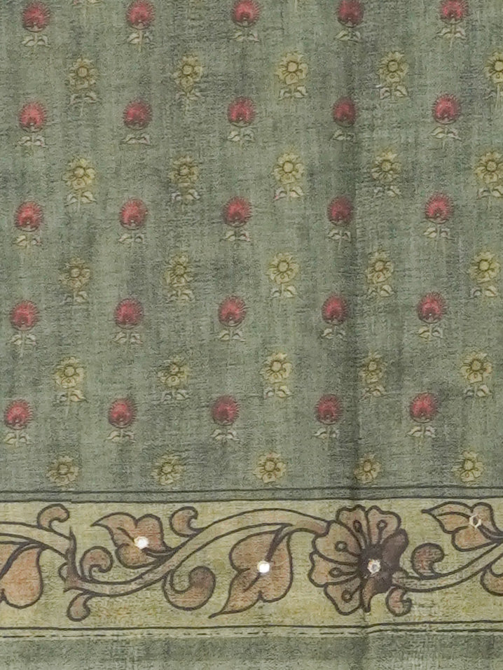 Chanderi Cotton Saree | TTDS3588