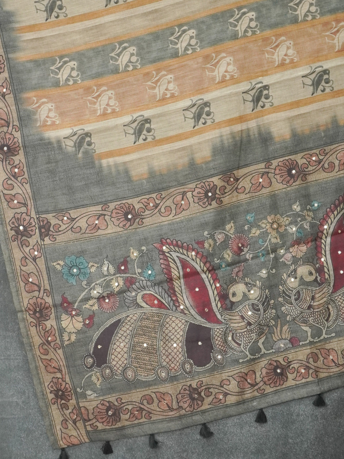 Chanderi Cotton Saree | TTDS3588