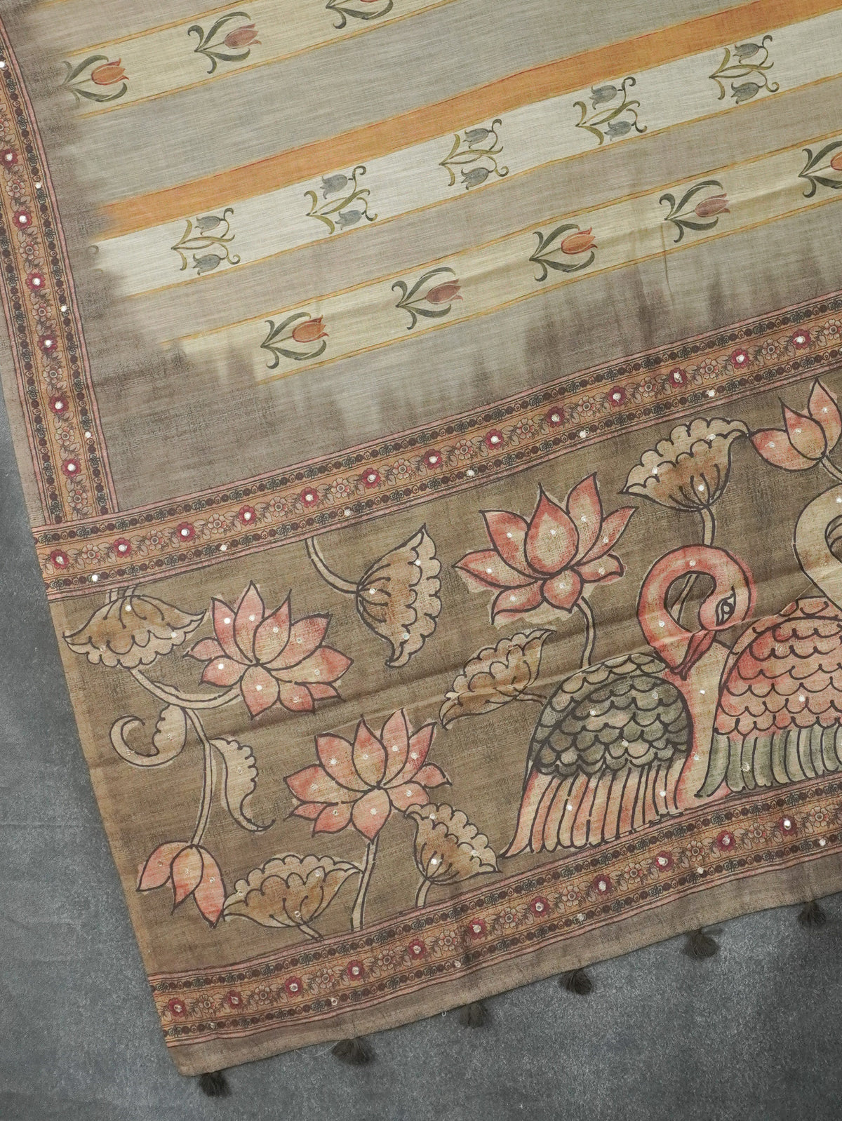 Chanderi Cotton Saree | TTDS3587