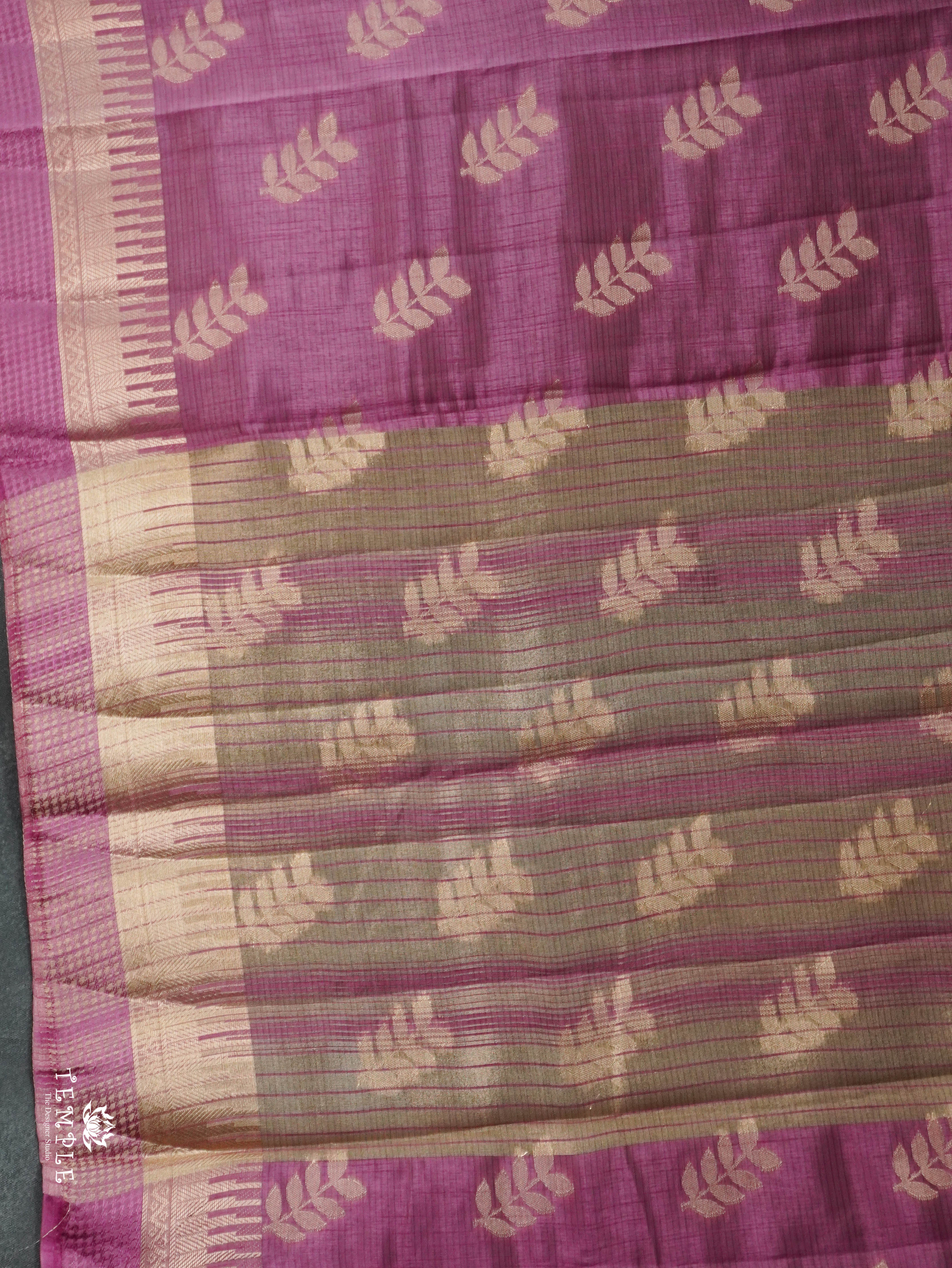 Semi Tussar Silk Saree | TTDS3148