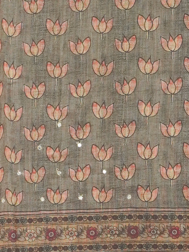 Chanderi Cotton Saree | TTDS3587