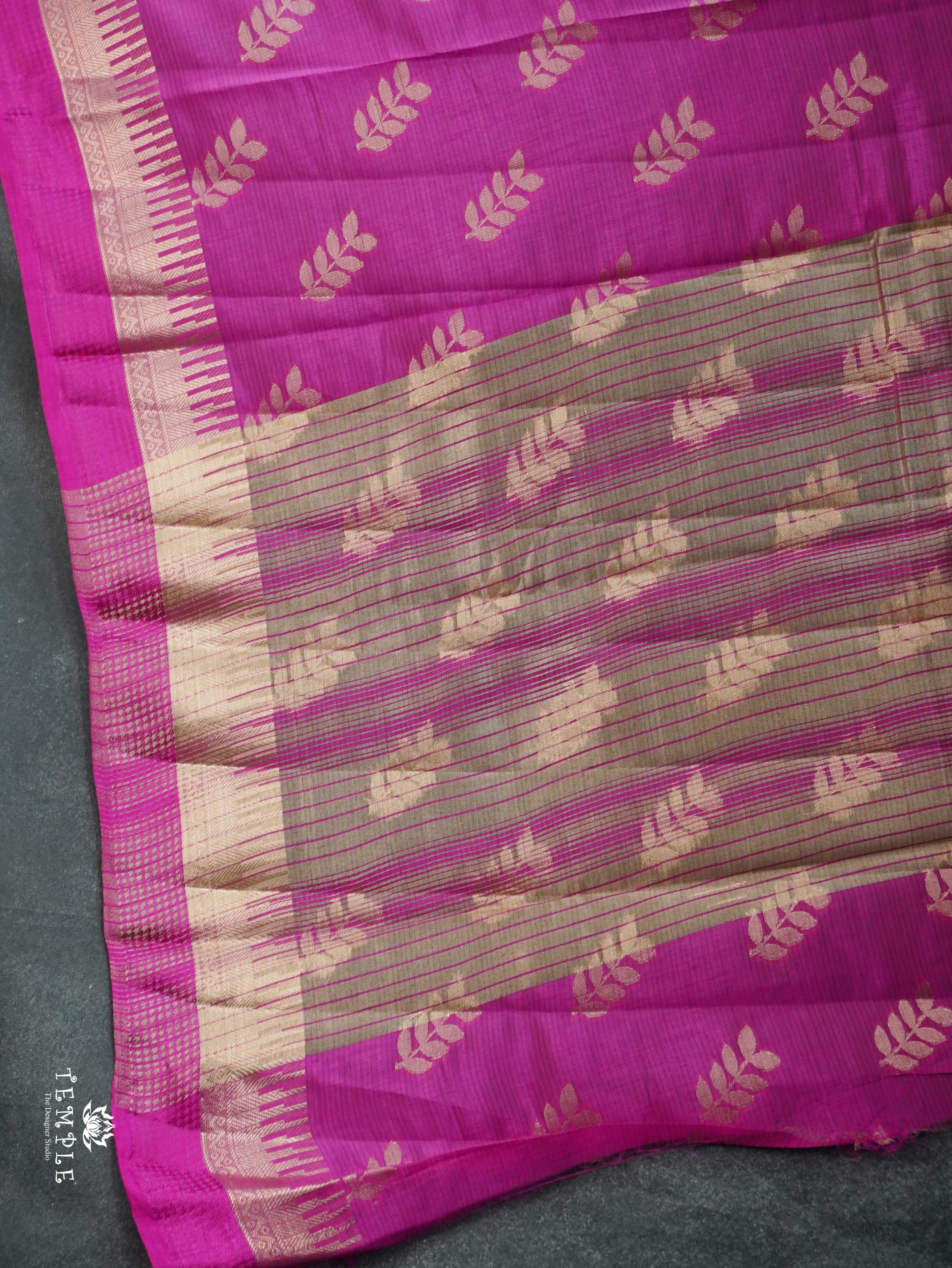 Semi Tussar Silk Saree | TTDS3148
