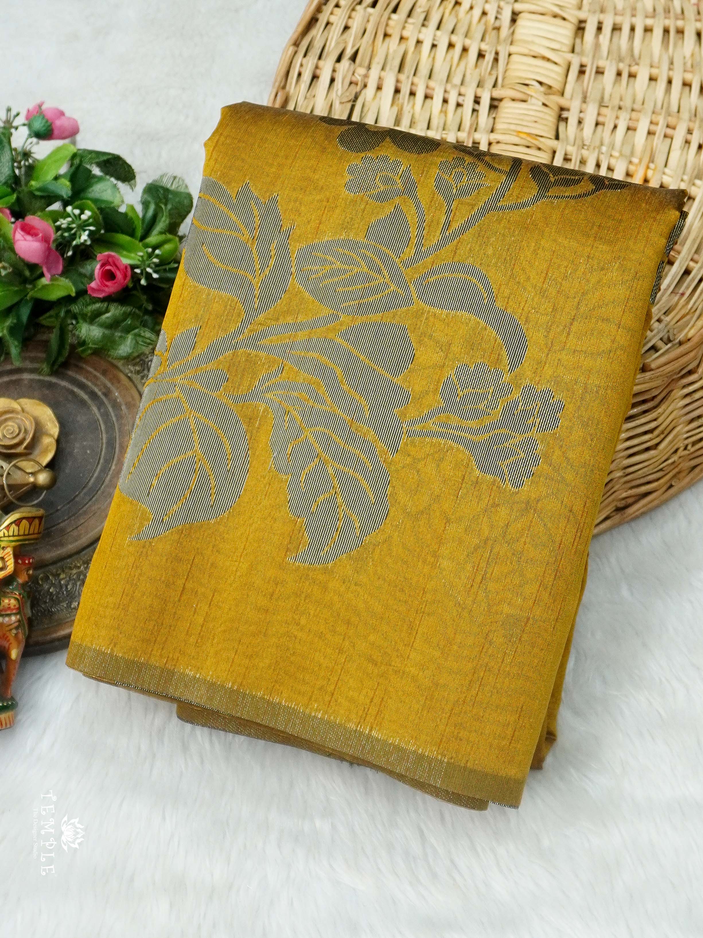 Chanderi Silk Cotton Saree | TTDS2730