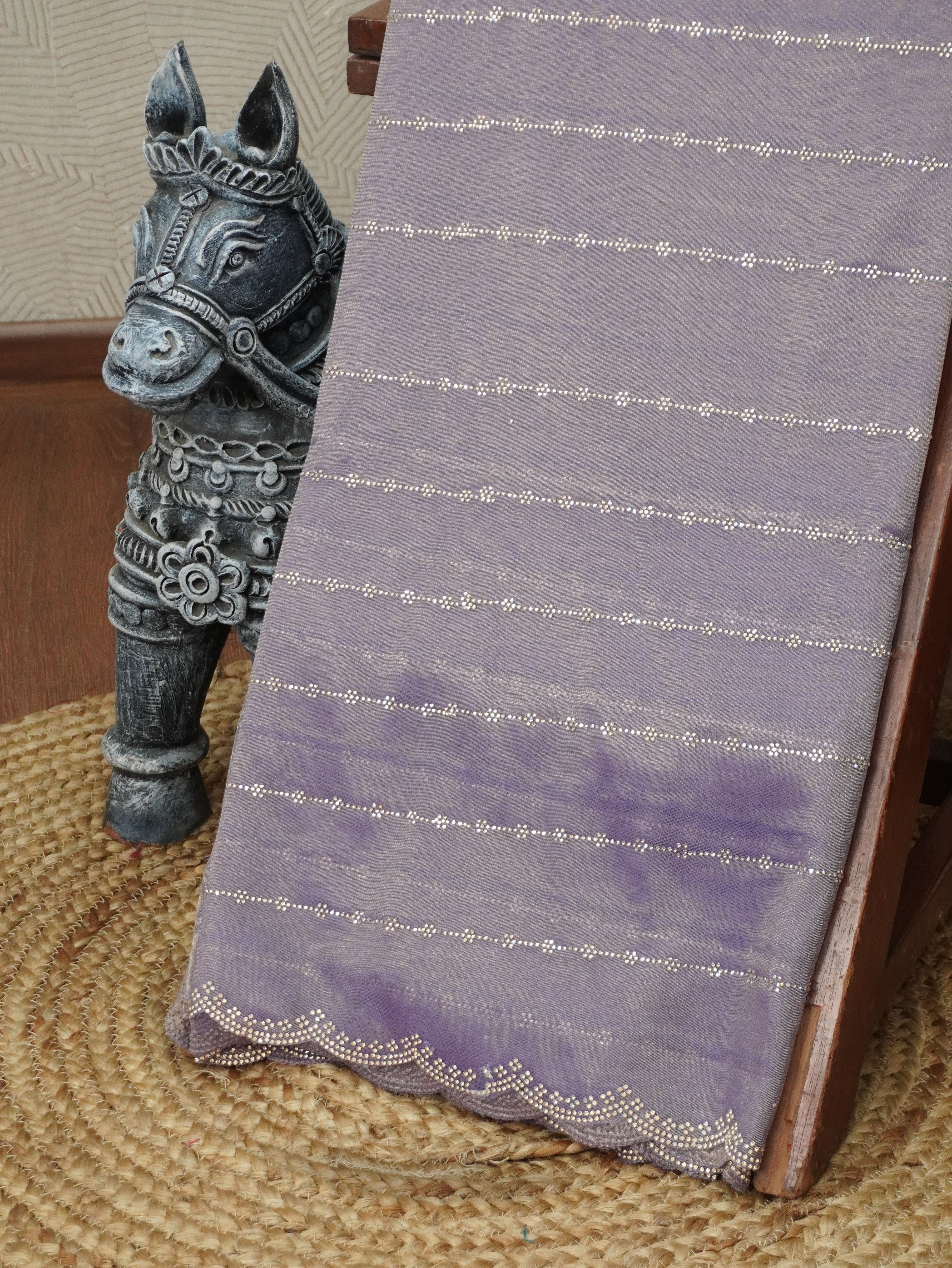 Designer Saree With Stone Work | TTDS3156