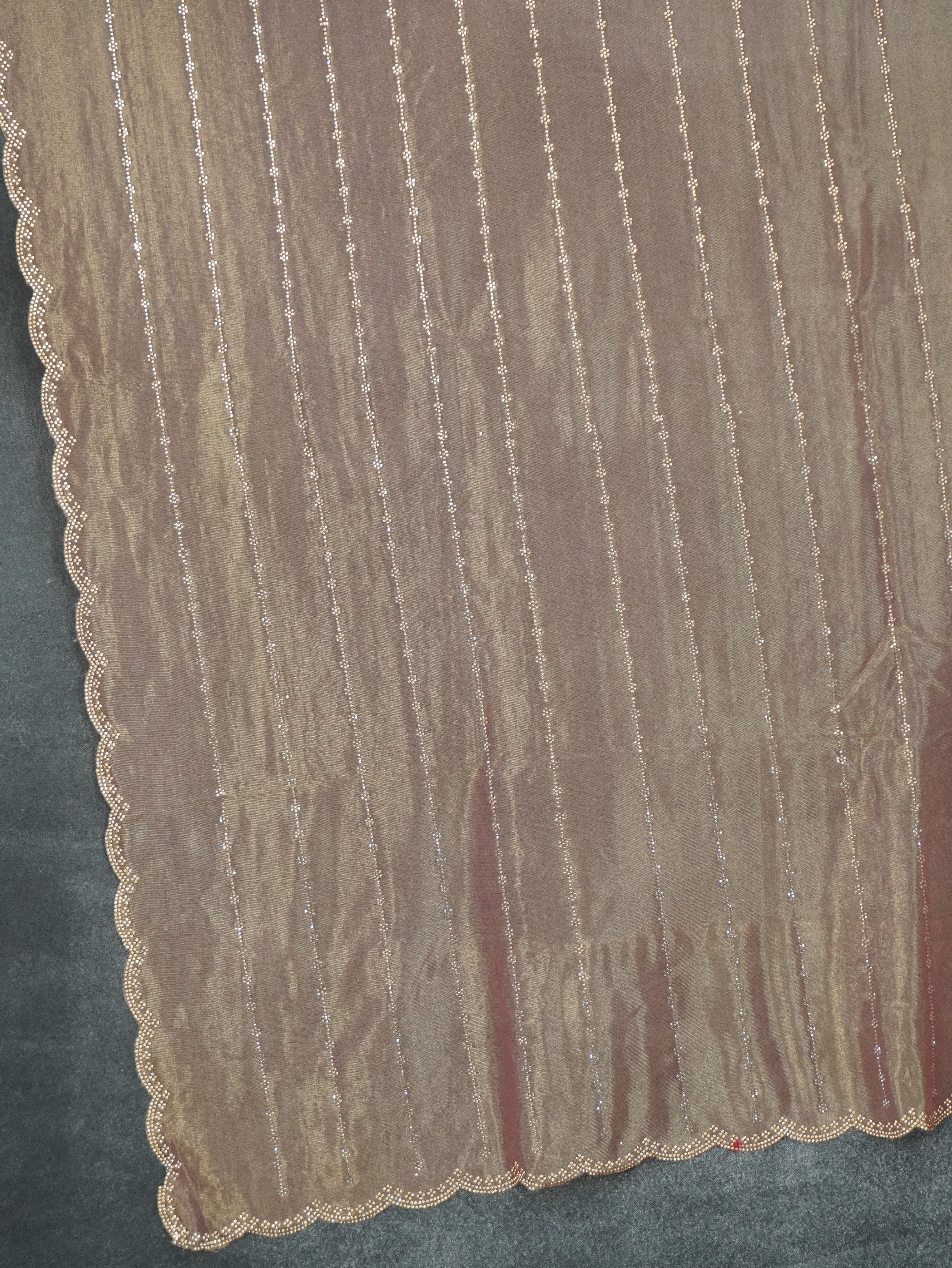Designer Saree With Stone Work | TTDS3156