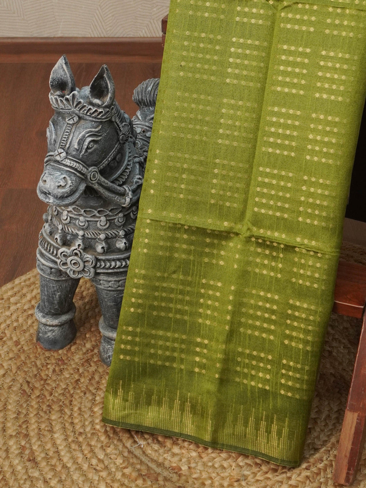 Raw Silk Saree | TTDS3582