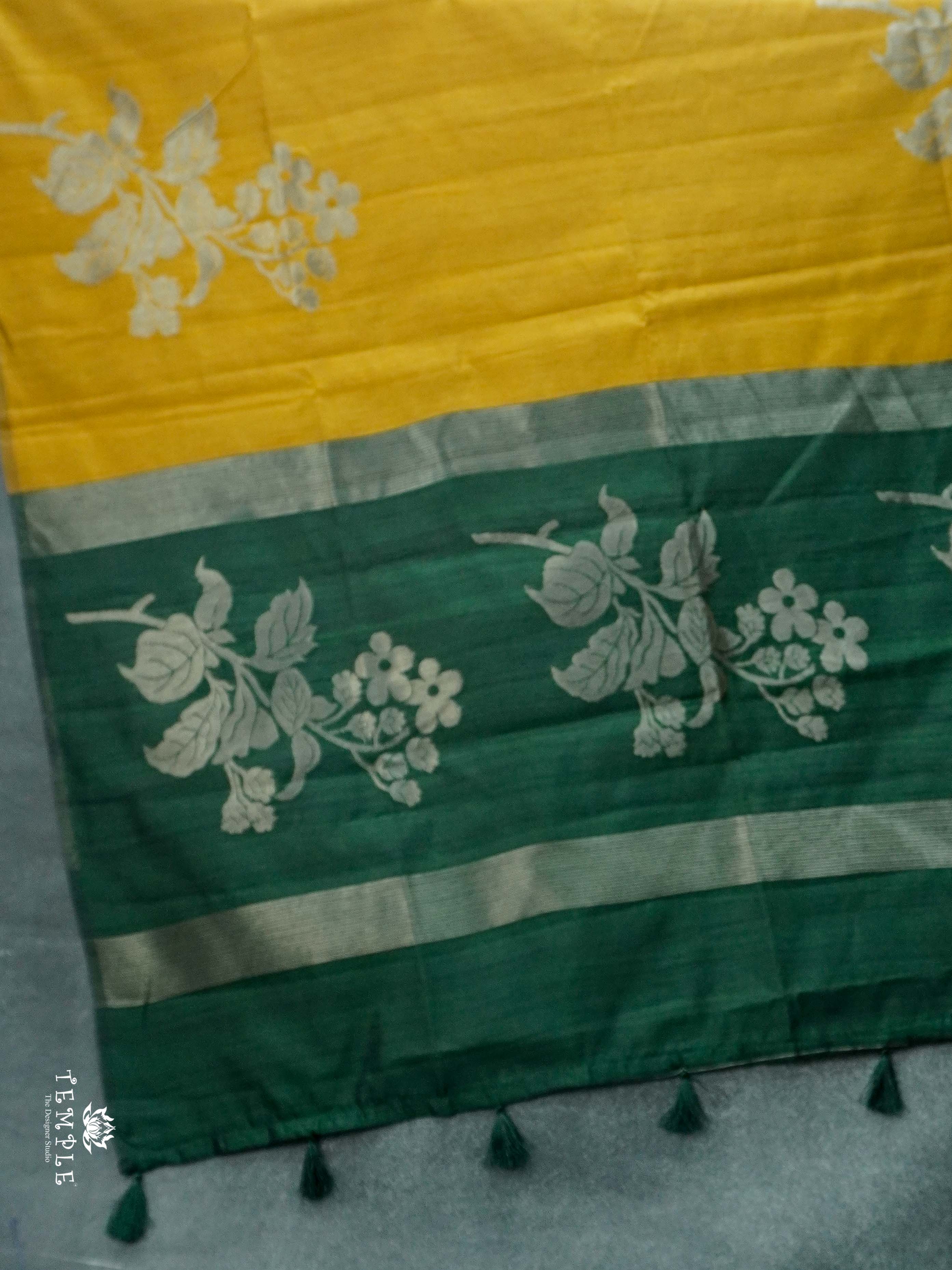 Chanderi Silk Cotton Saree | TTDS2730