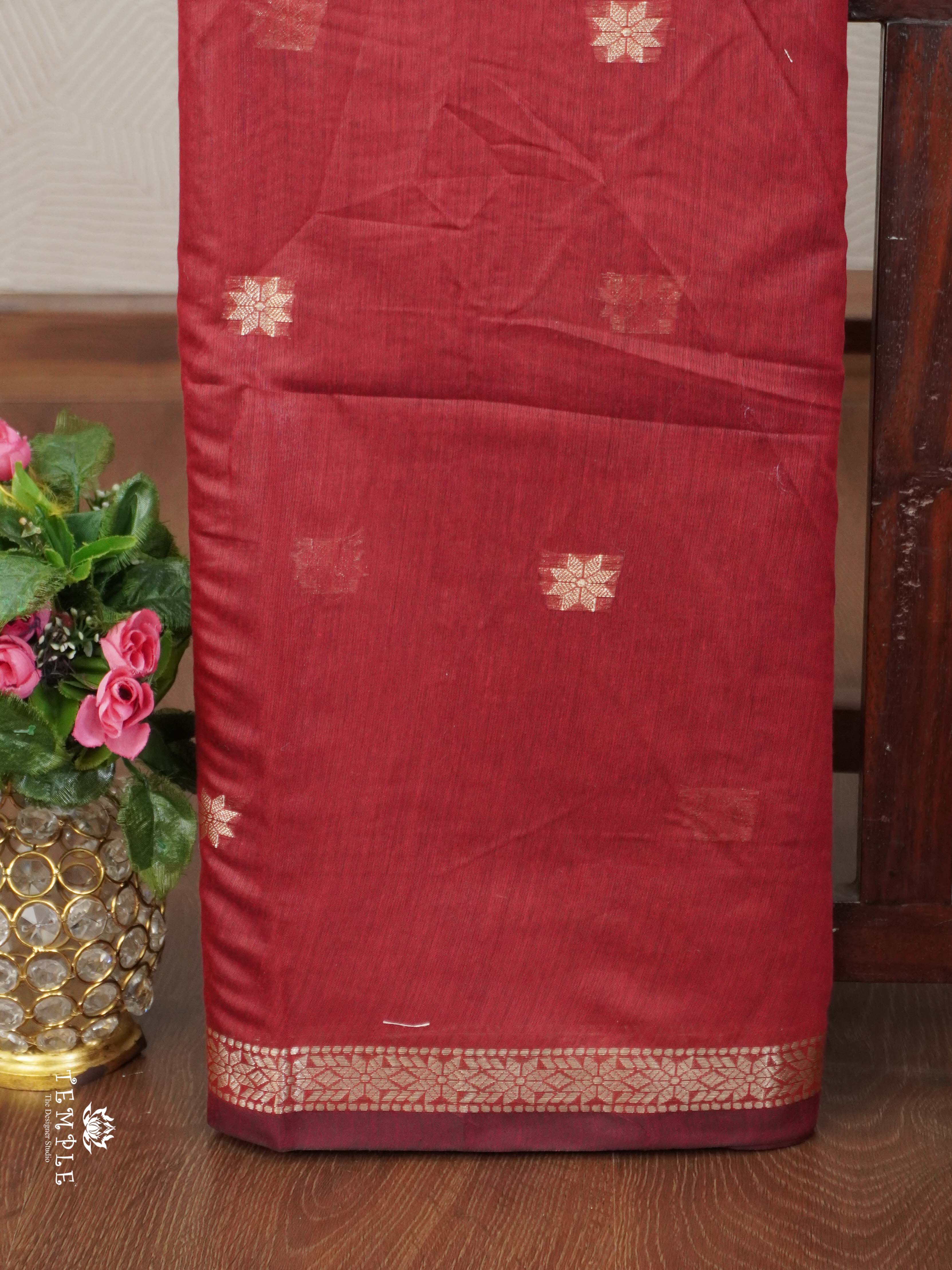 Maheshwari Cotton Saree | TTDS2668