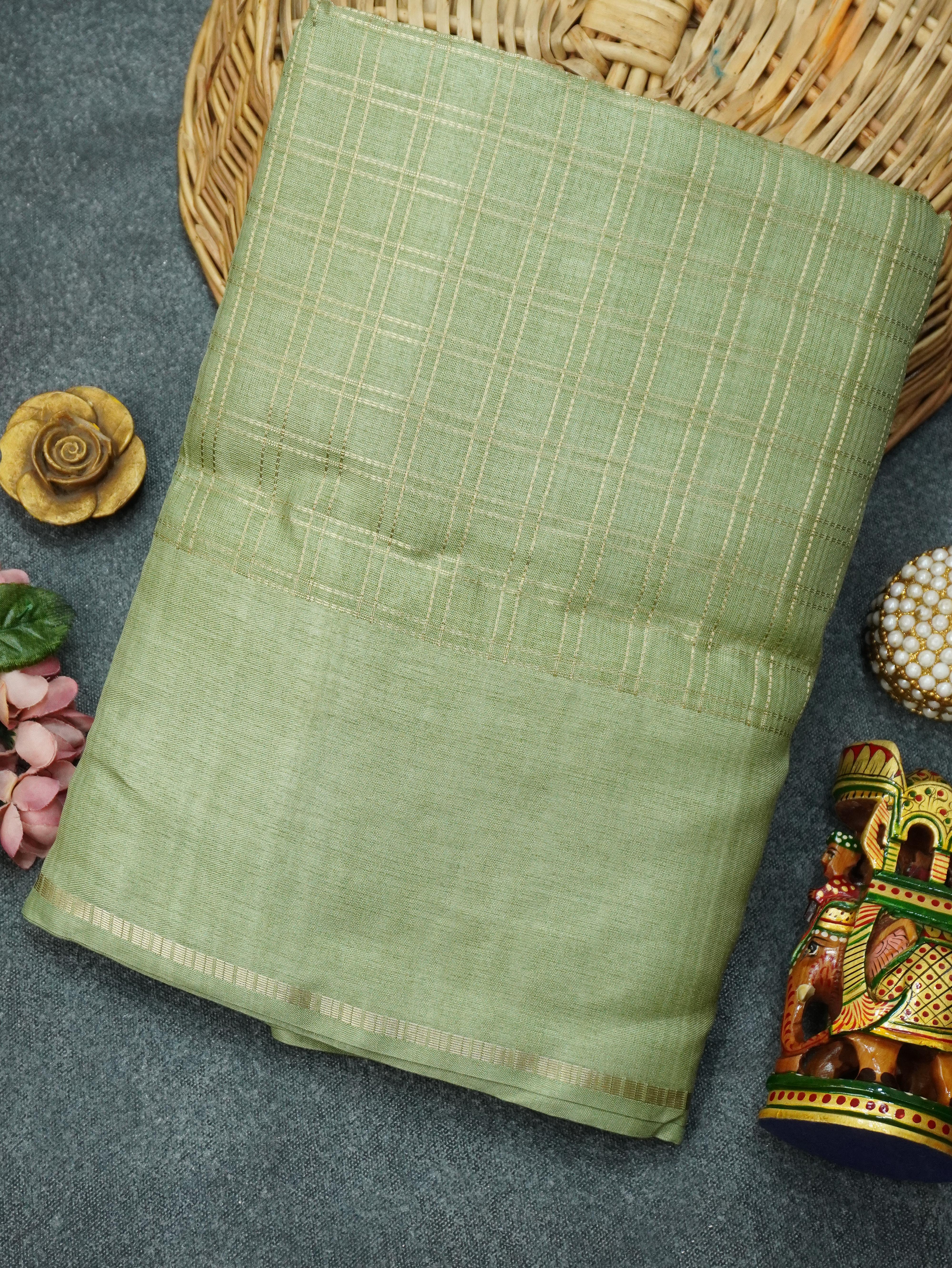 Handloom Matka Silk Saree | TTDS3157
