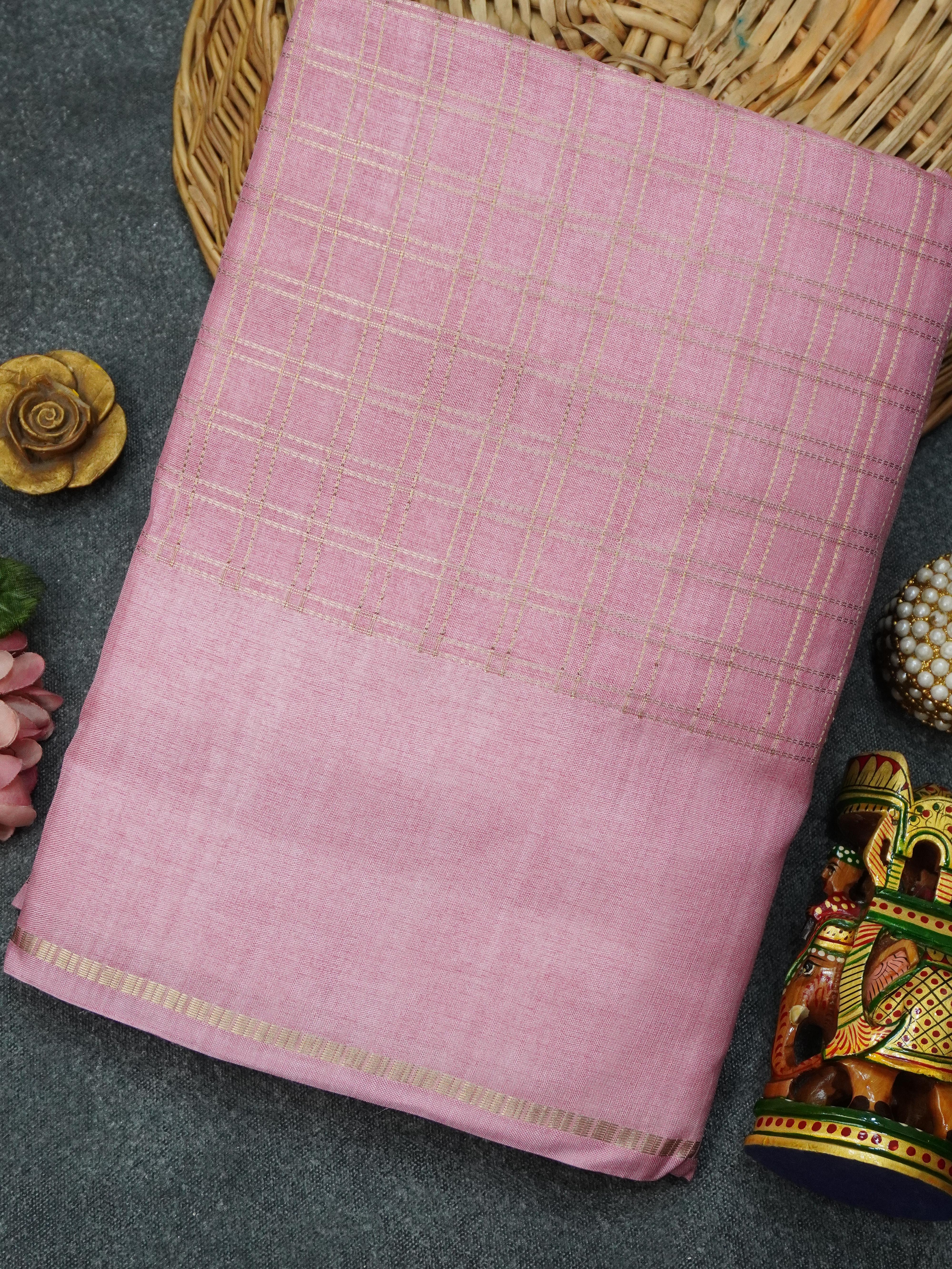 Handloom Matka Silk Saree | TTDS3157