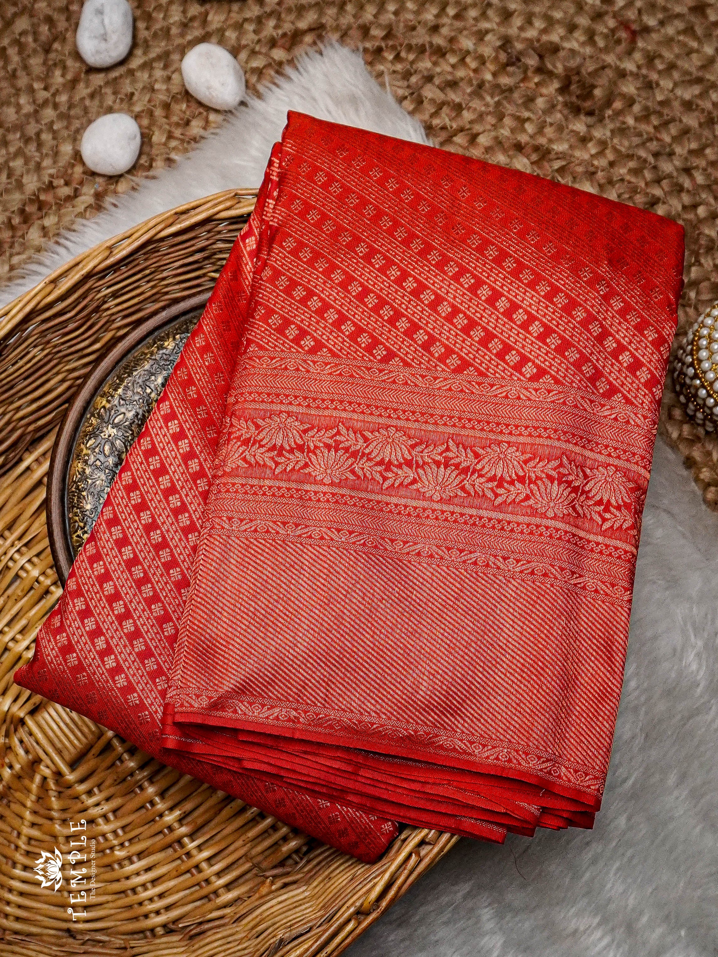 Elegant Pure Silk Saree With Soft and Comfortable Silk Fabric | TTDS933