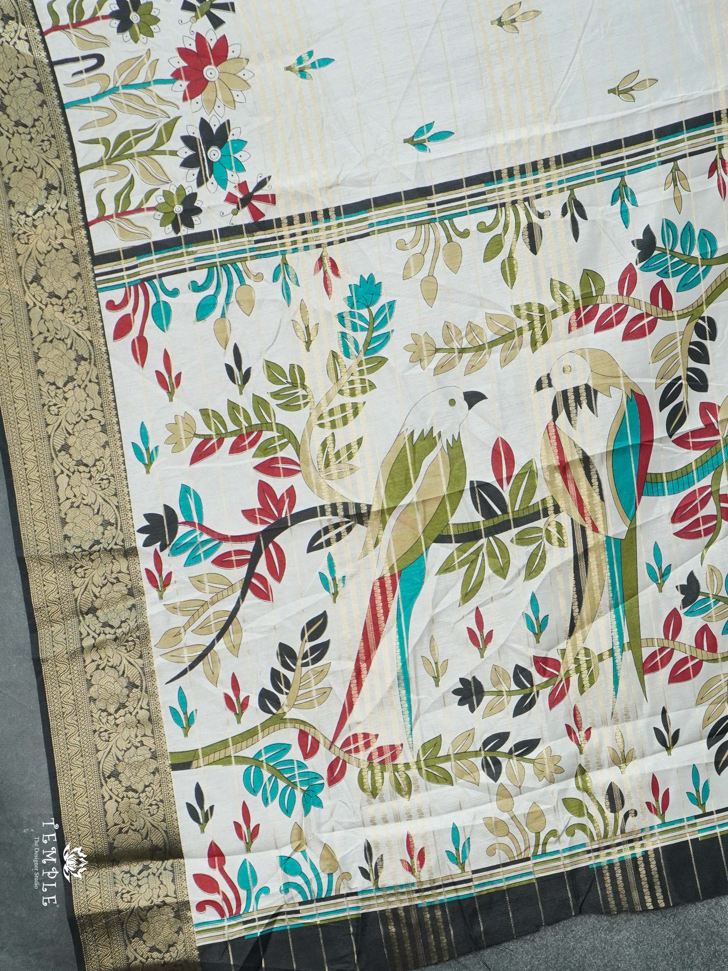 Printed Georgette Saree | TTDS2749