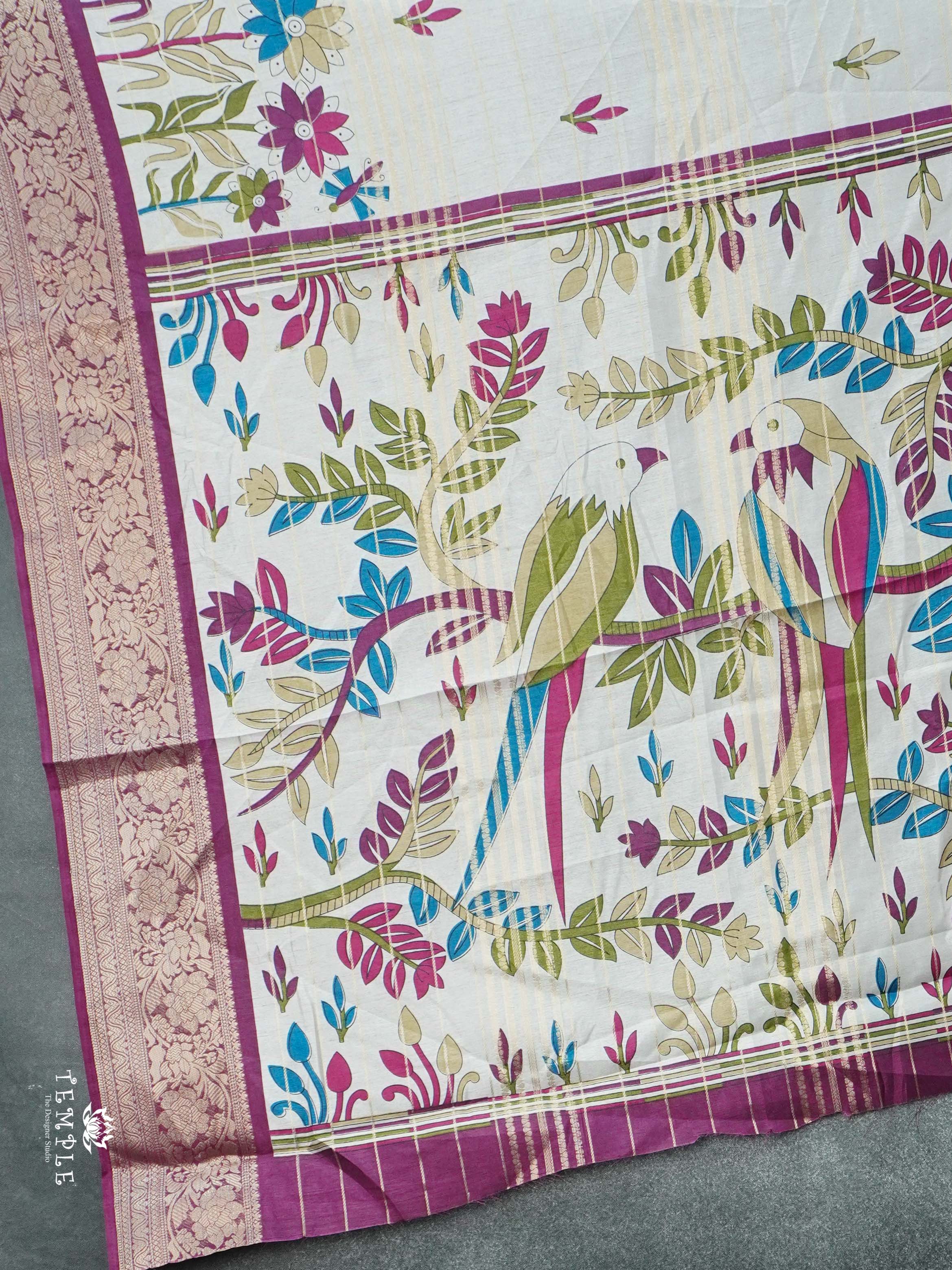 Printed Georgette Saree | TTDS2749