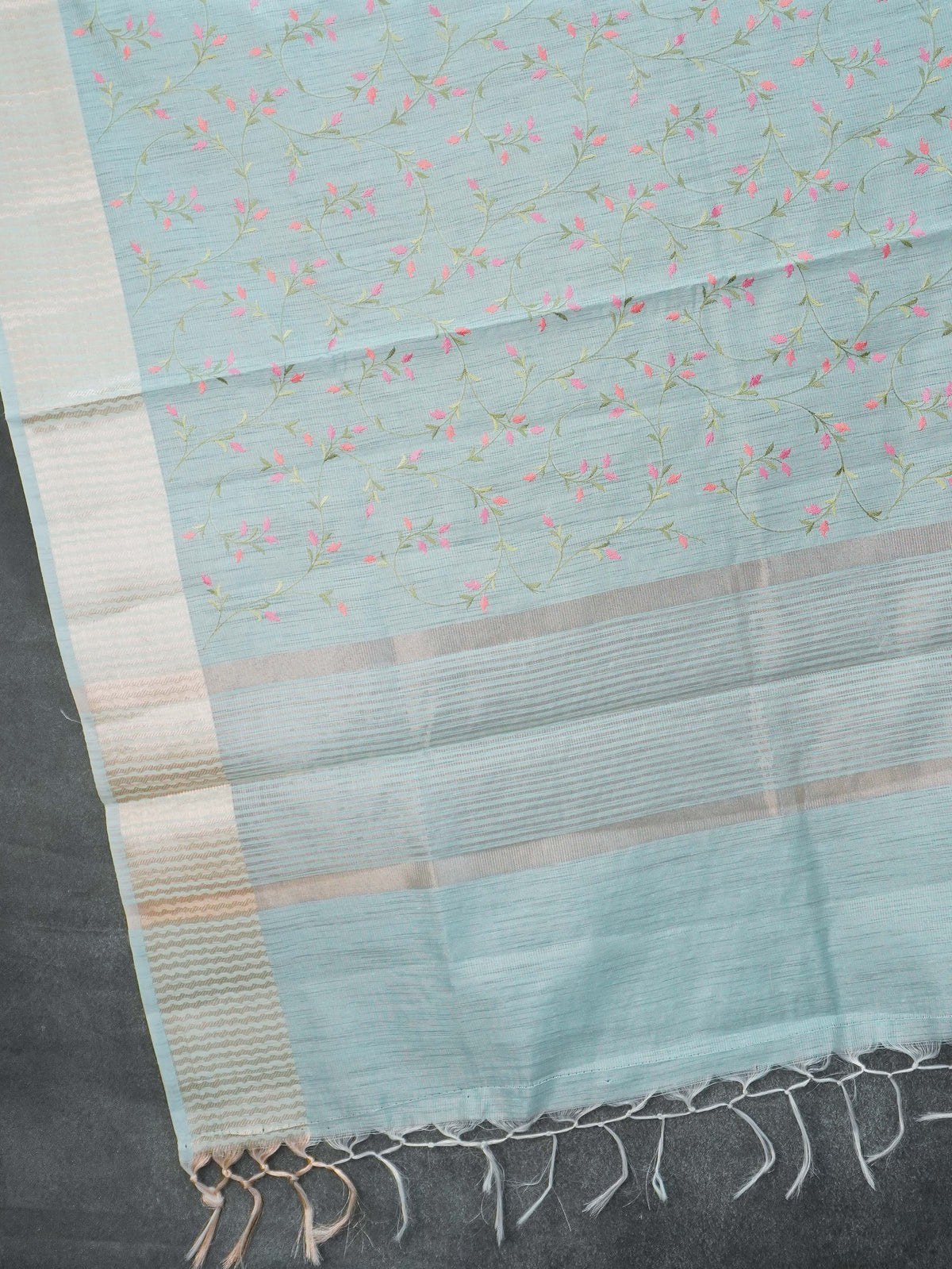 Linen Tissue Saree | TTDS3590