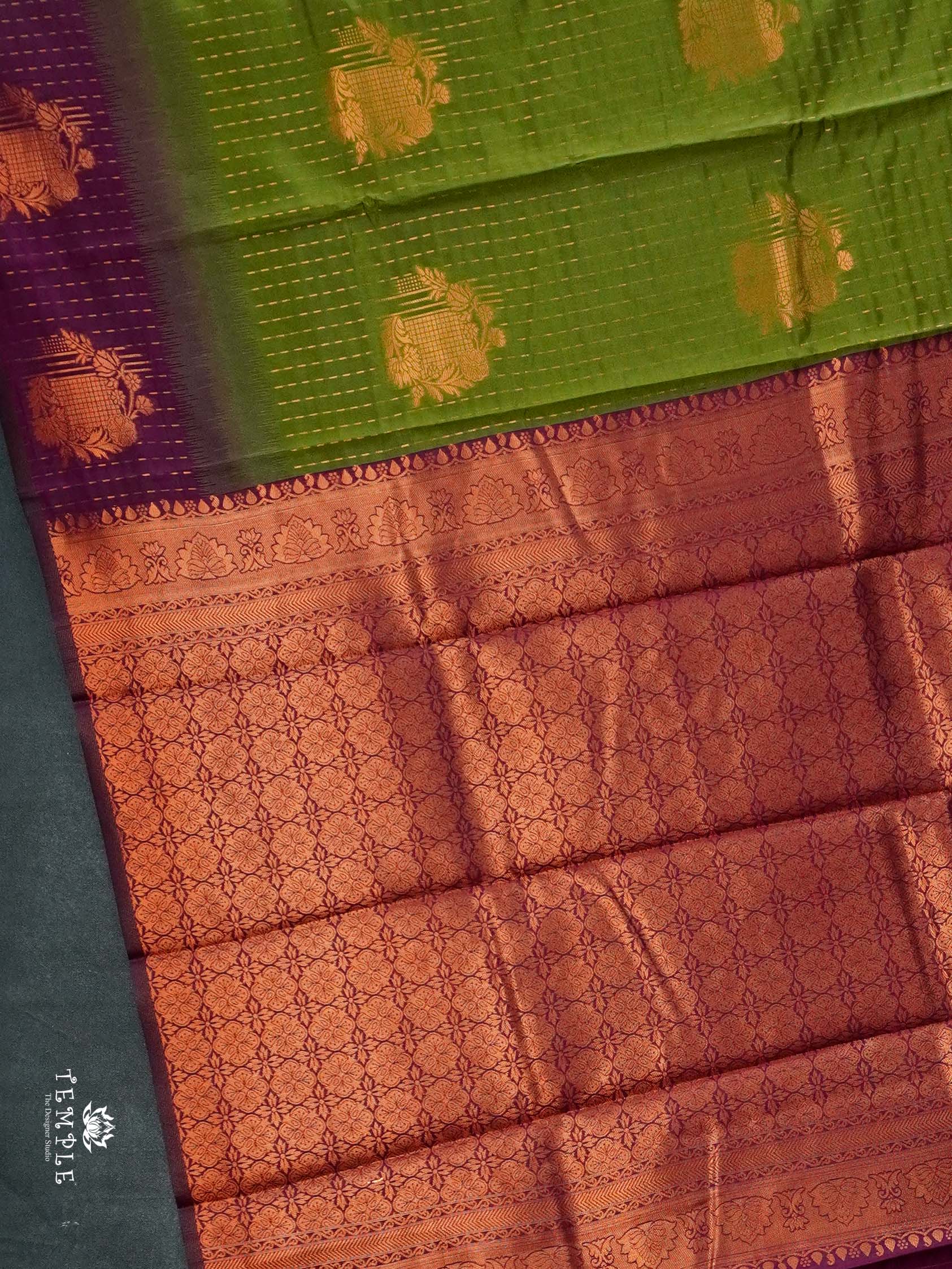 Semi Kanchi Silk Saree | TTDS2735