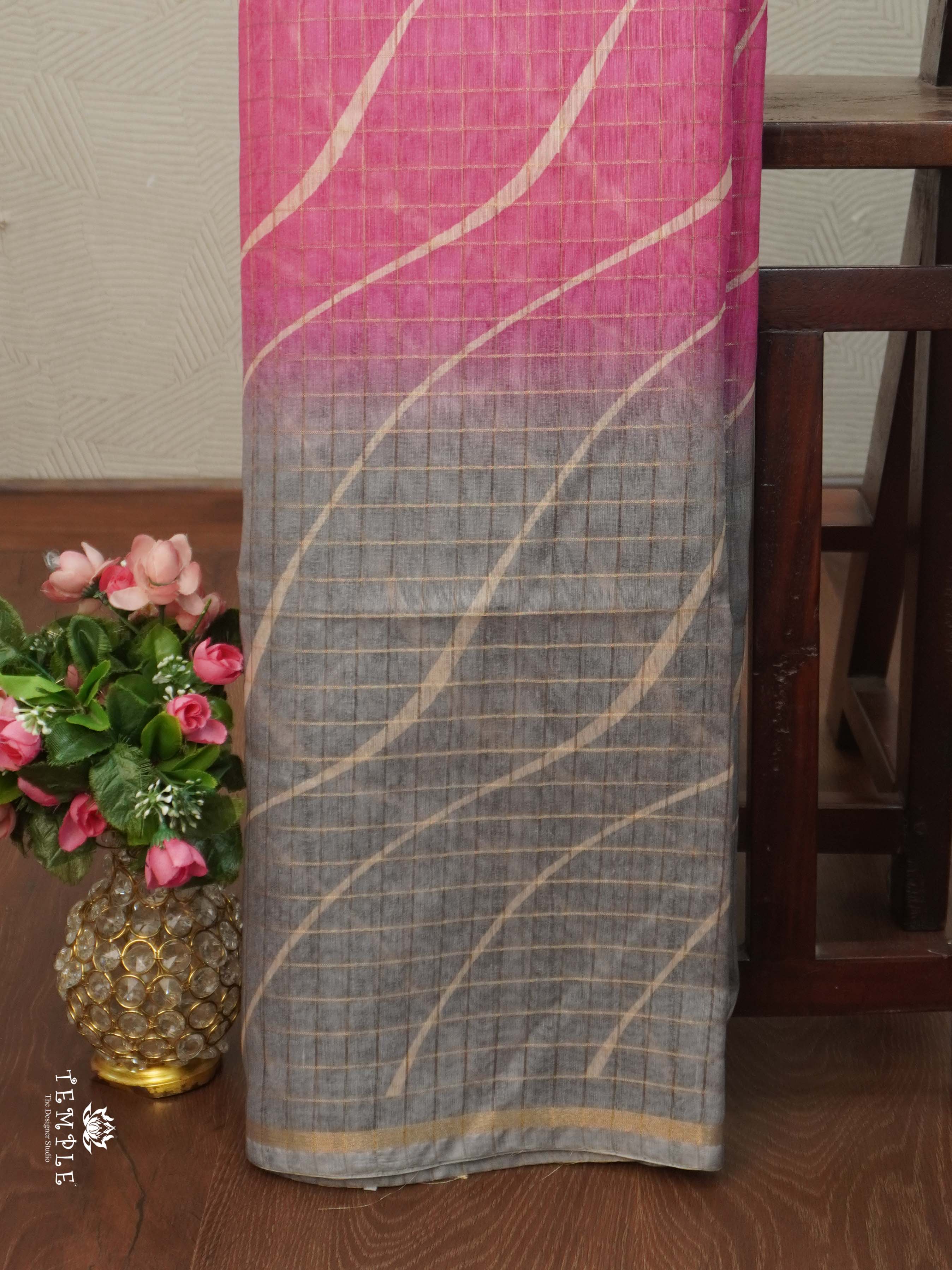 Chanderi Cotton Saree | TTDS2163 | PRE BOOKING