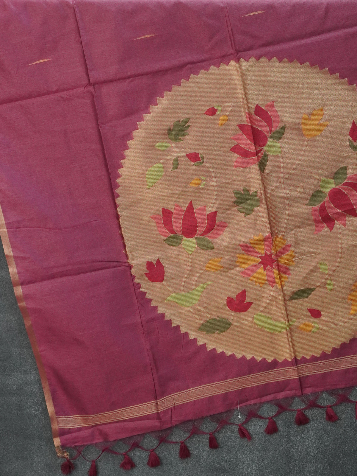 Raw Silk Saree | TTDS3594