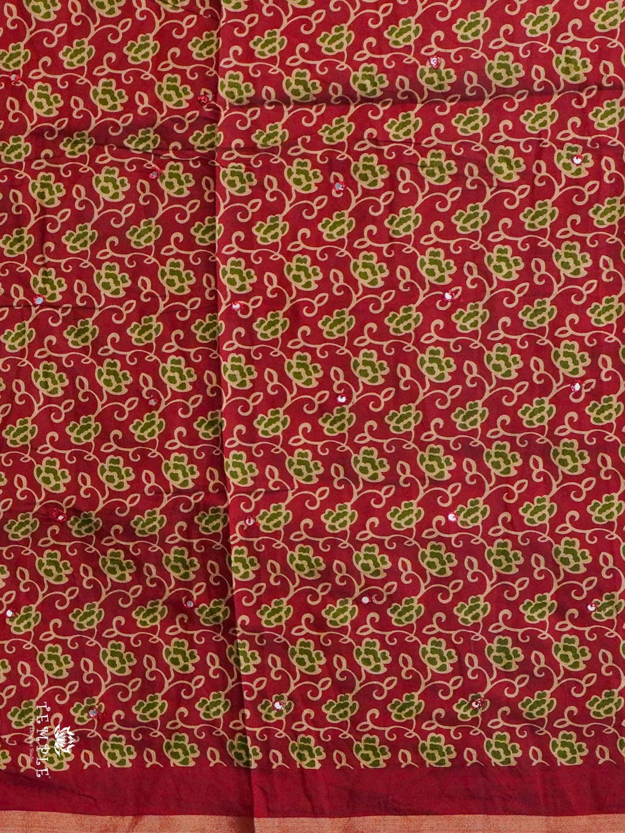 Fancy Soft Cotton Saree | TTDS2231