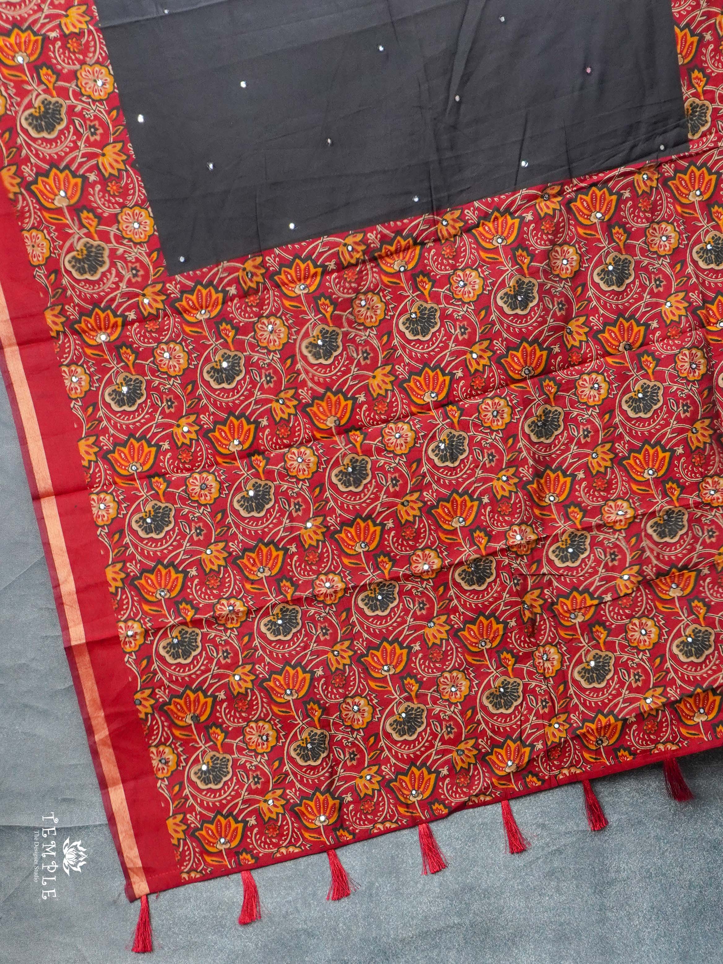 Fancy Soft Cotton Saree | TTDS2231