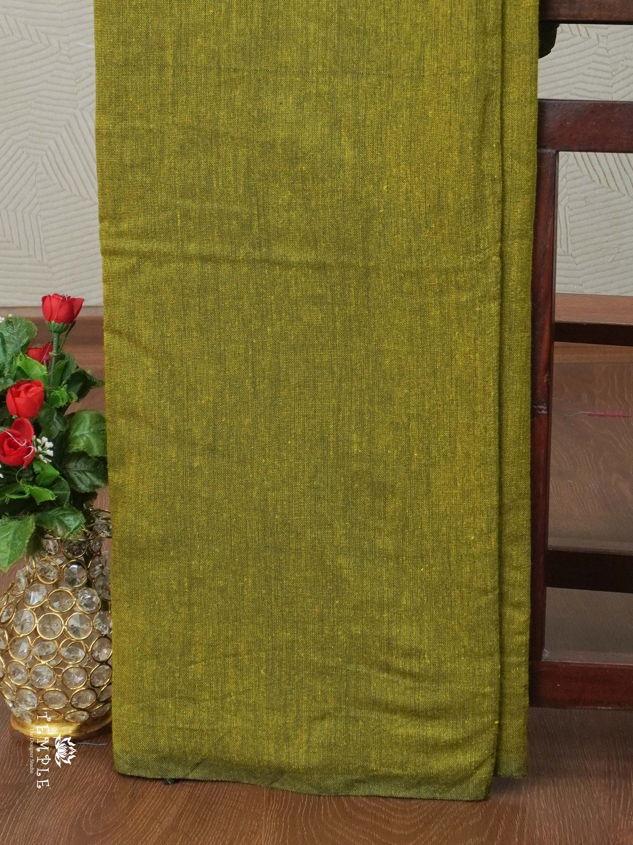Mul Cotton Saree with printed Blouse | TTDS2255