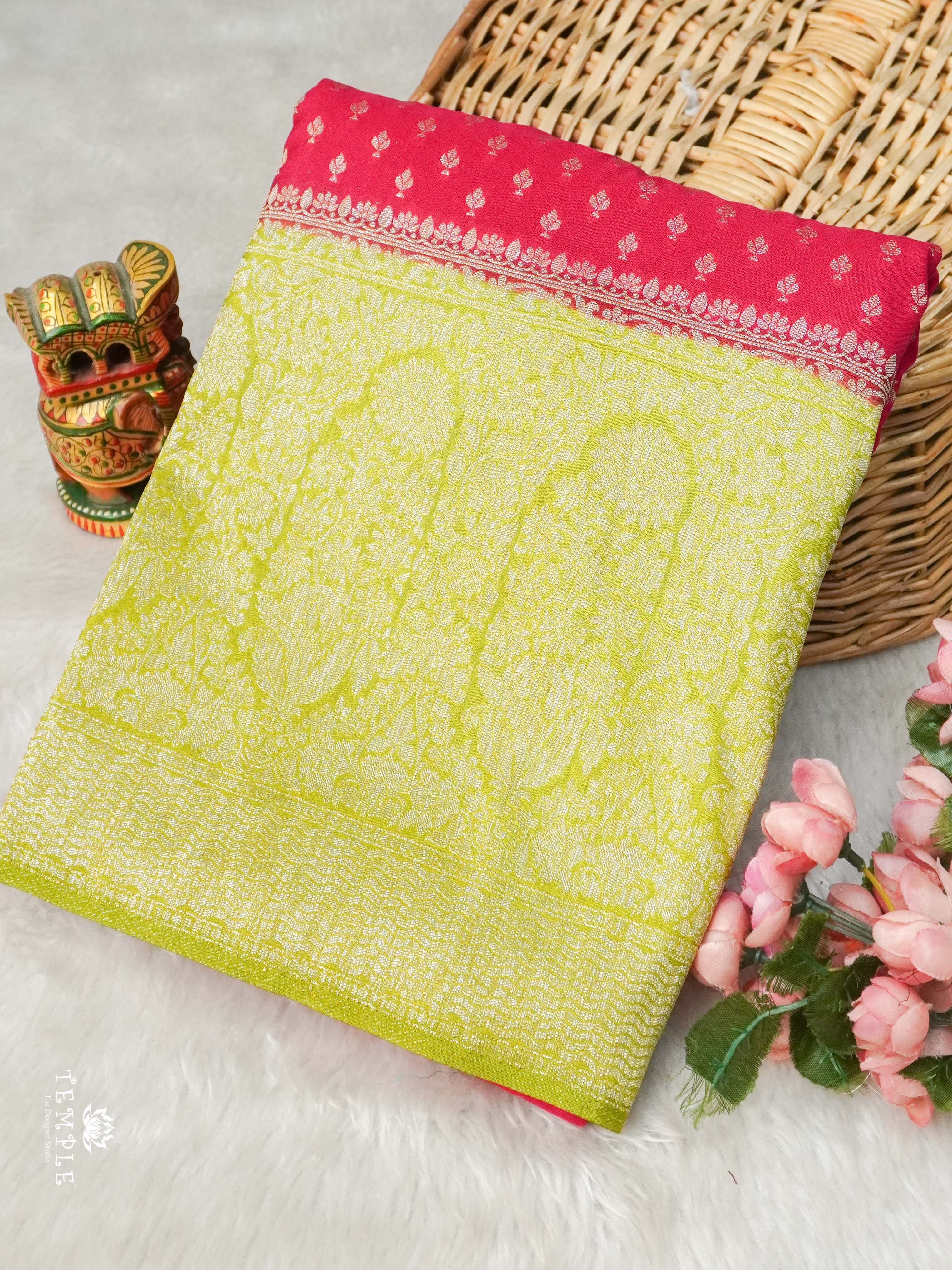 Khaddi Georgette Saree | TTDS2672