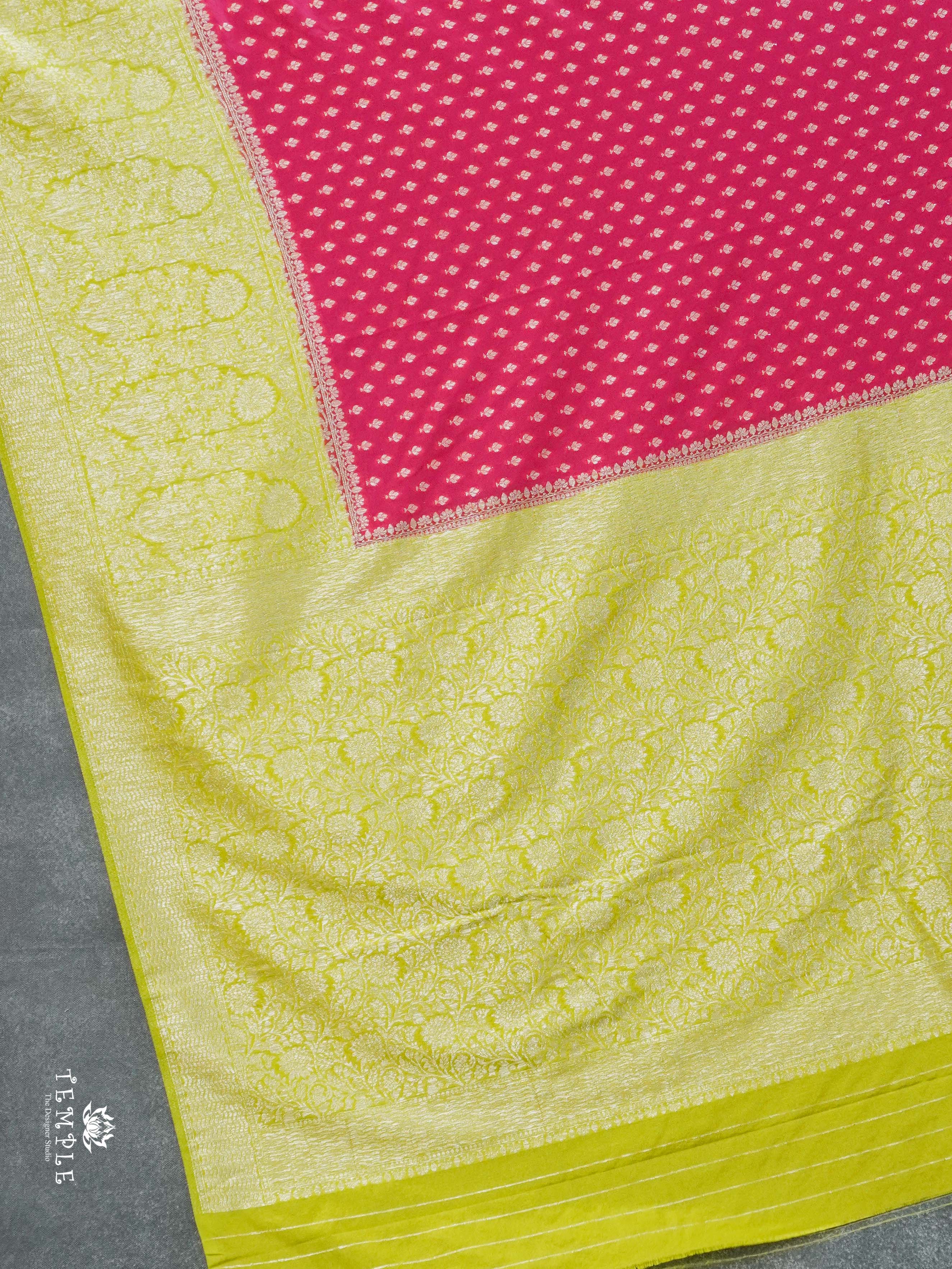 Khaddi Georgette Saree | TTDS2672