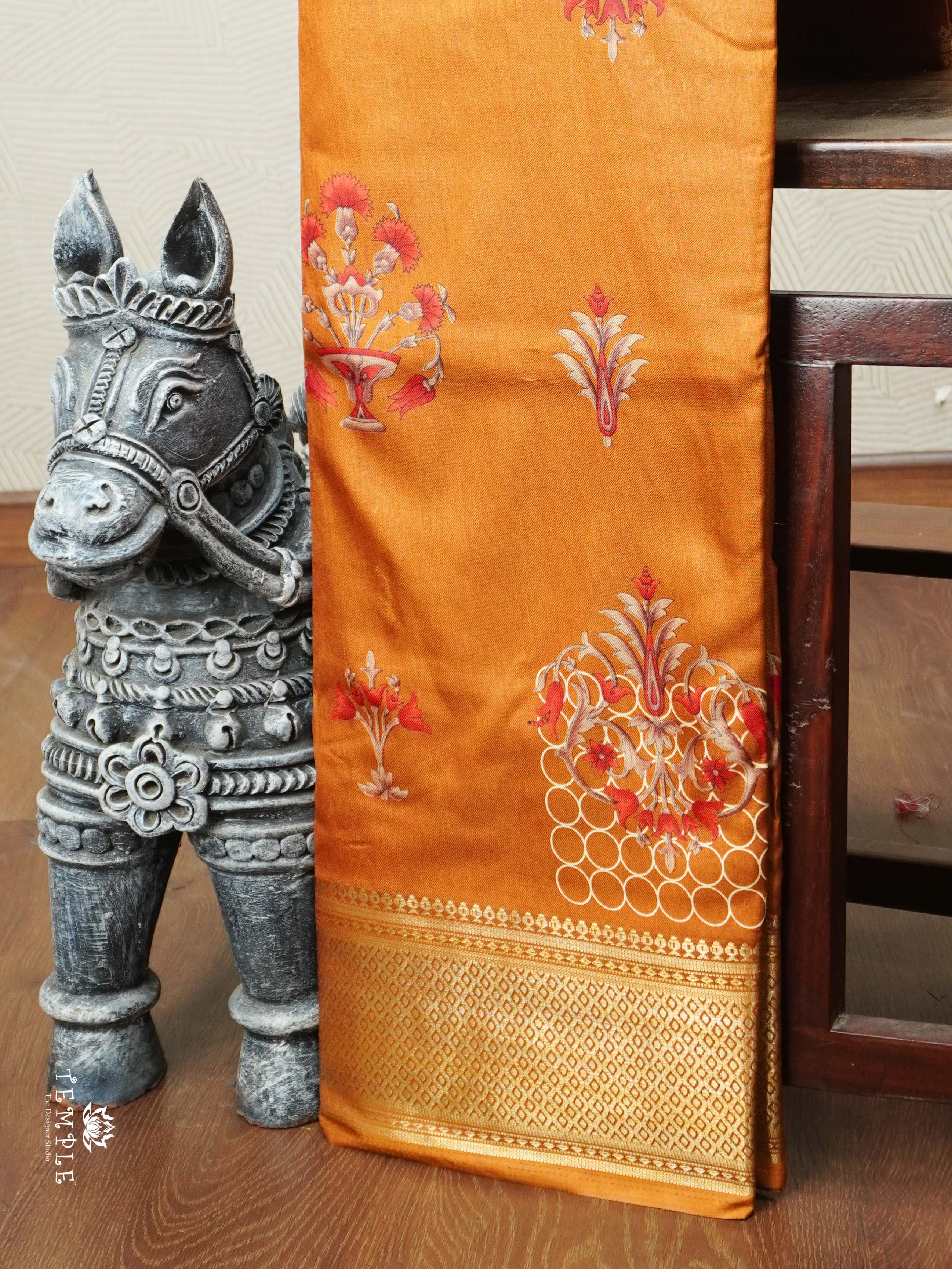 Printed Dola Saree | TTDS2748