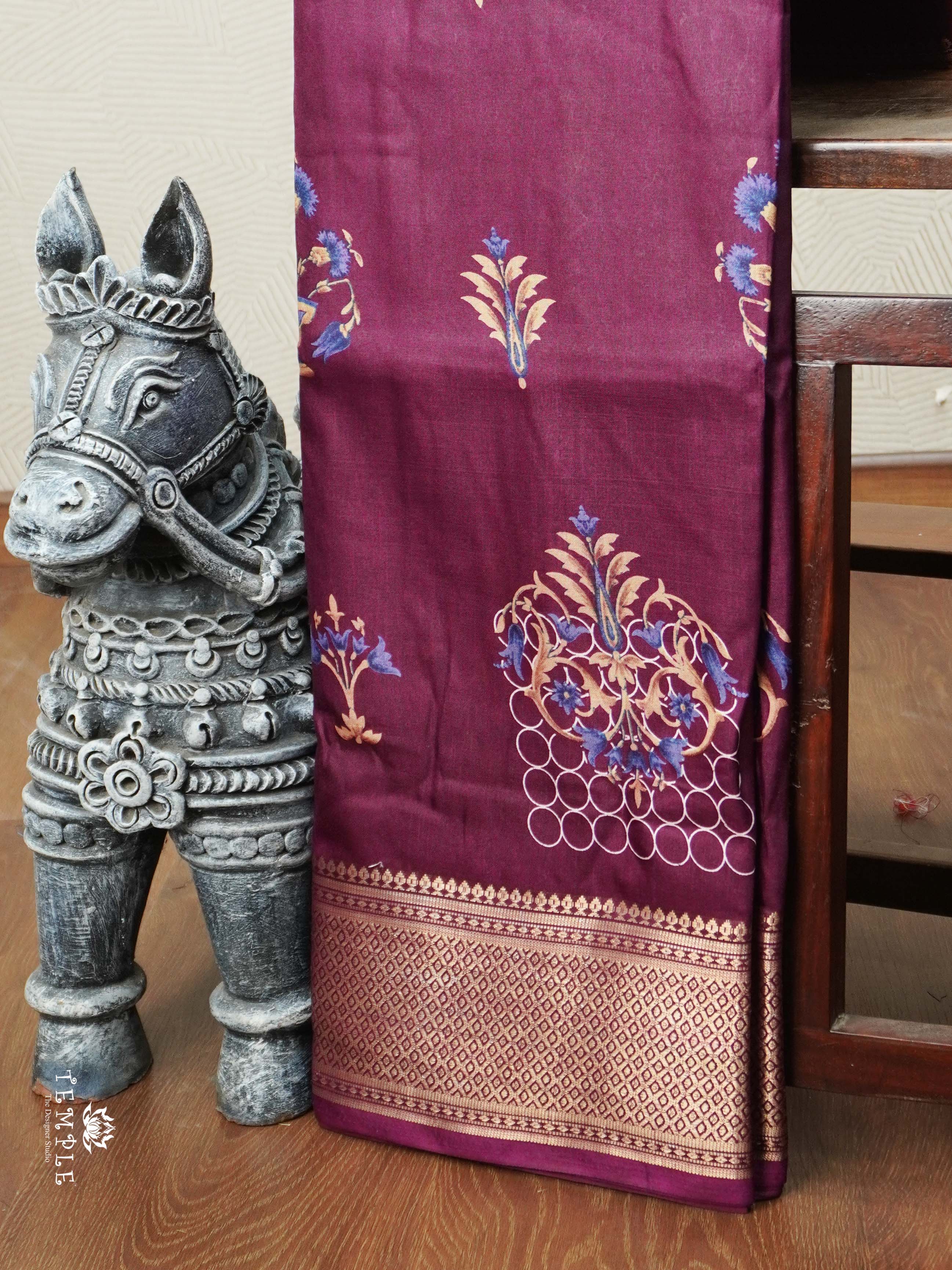 Printed Dola Saree | TTDS2748
