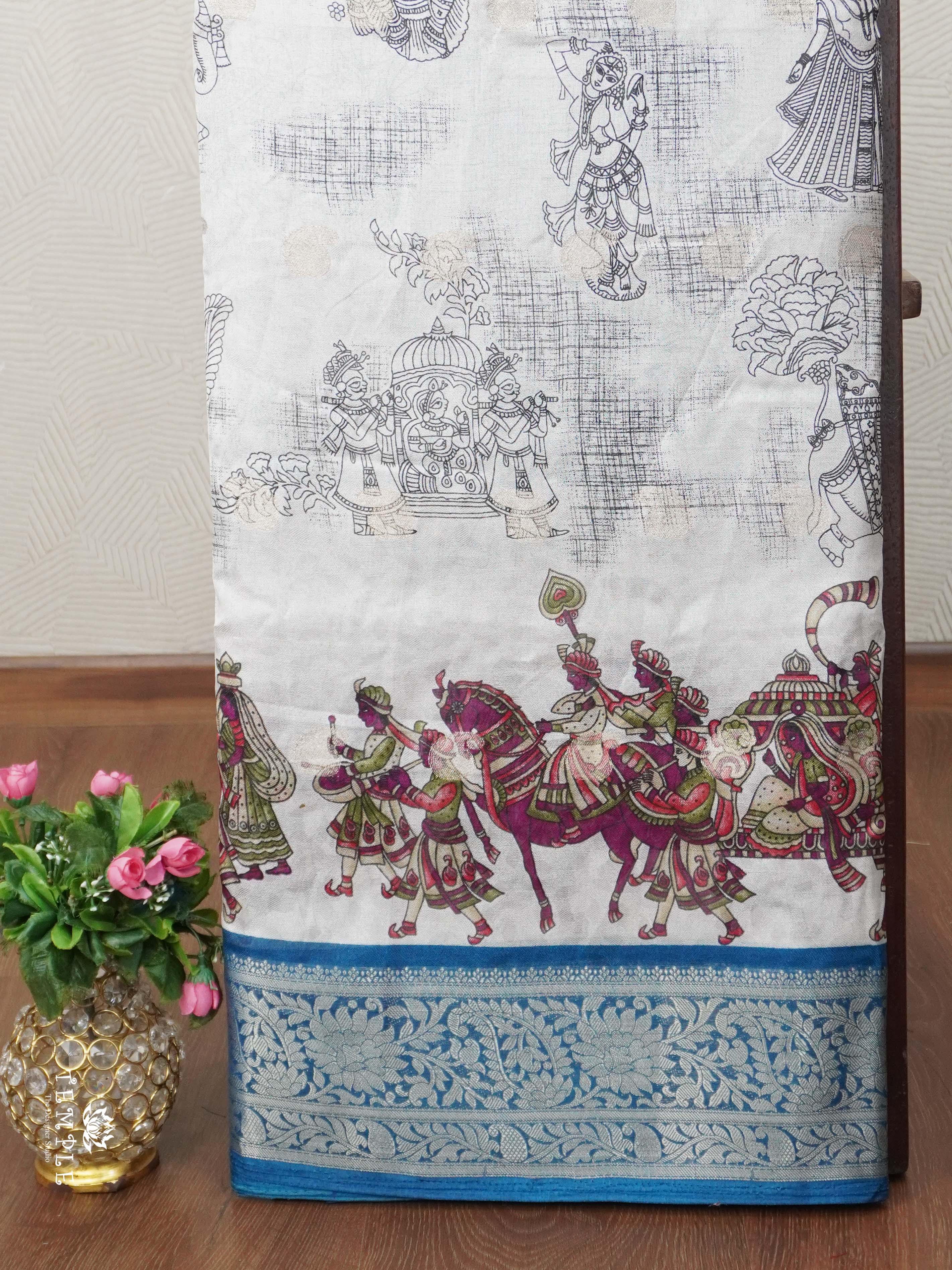 Printed Georgette Saree | TTDS2678