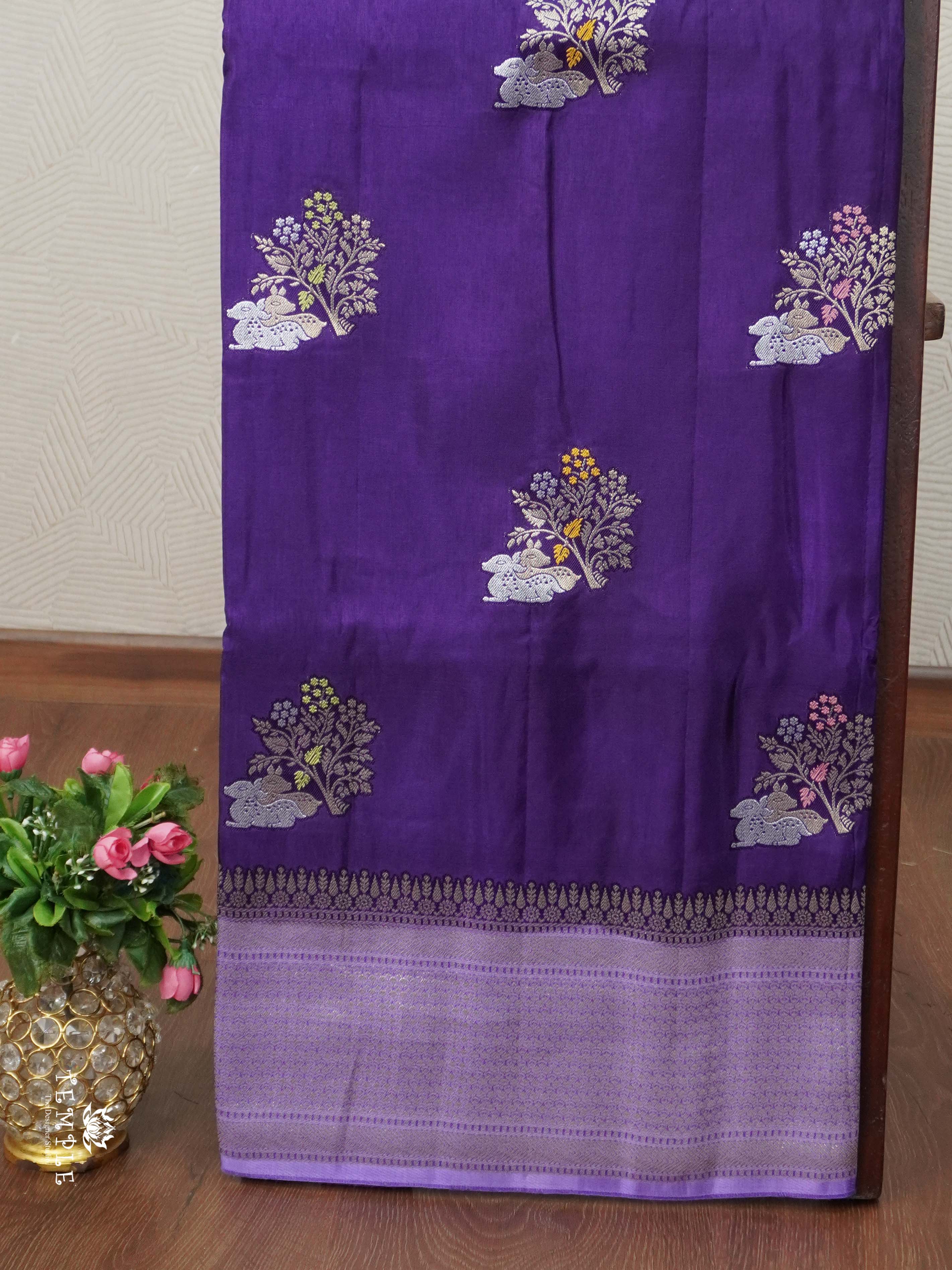 Satin Silk Saree | TTDS2681