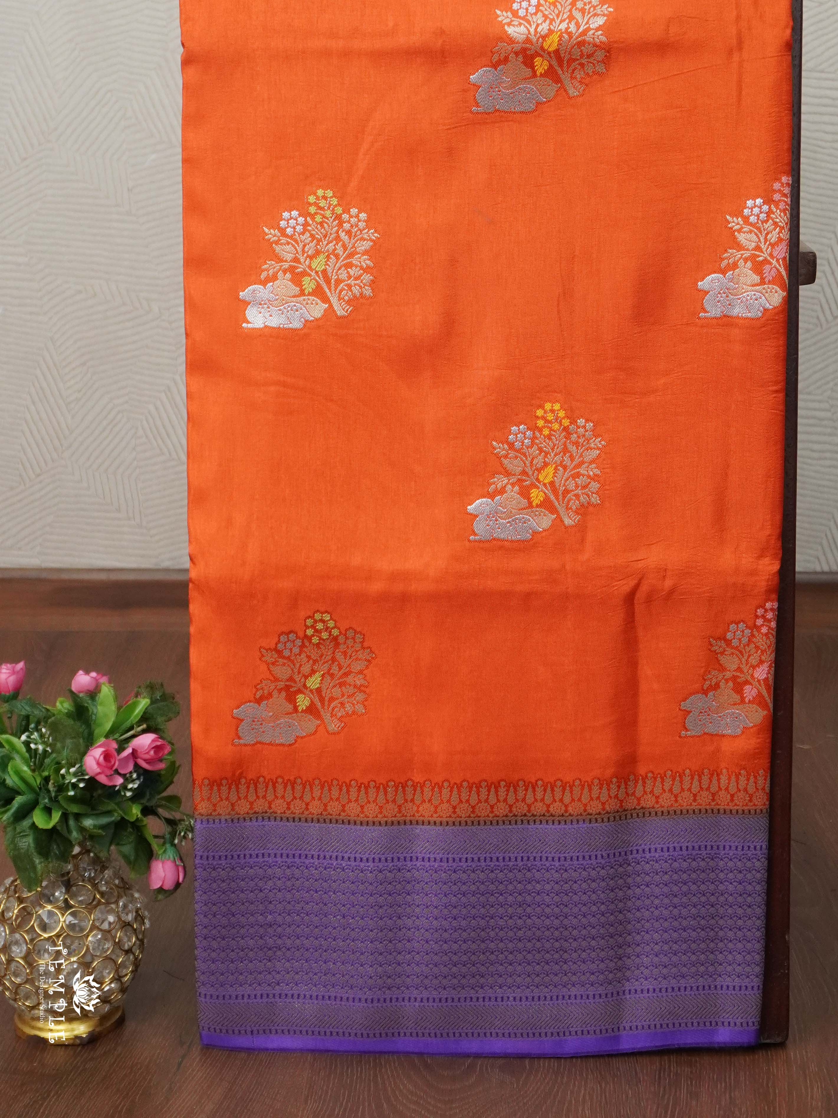 Satin Silk Saree | TTDS2681