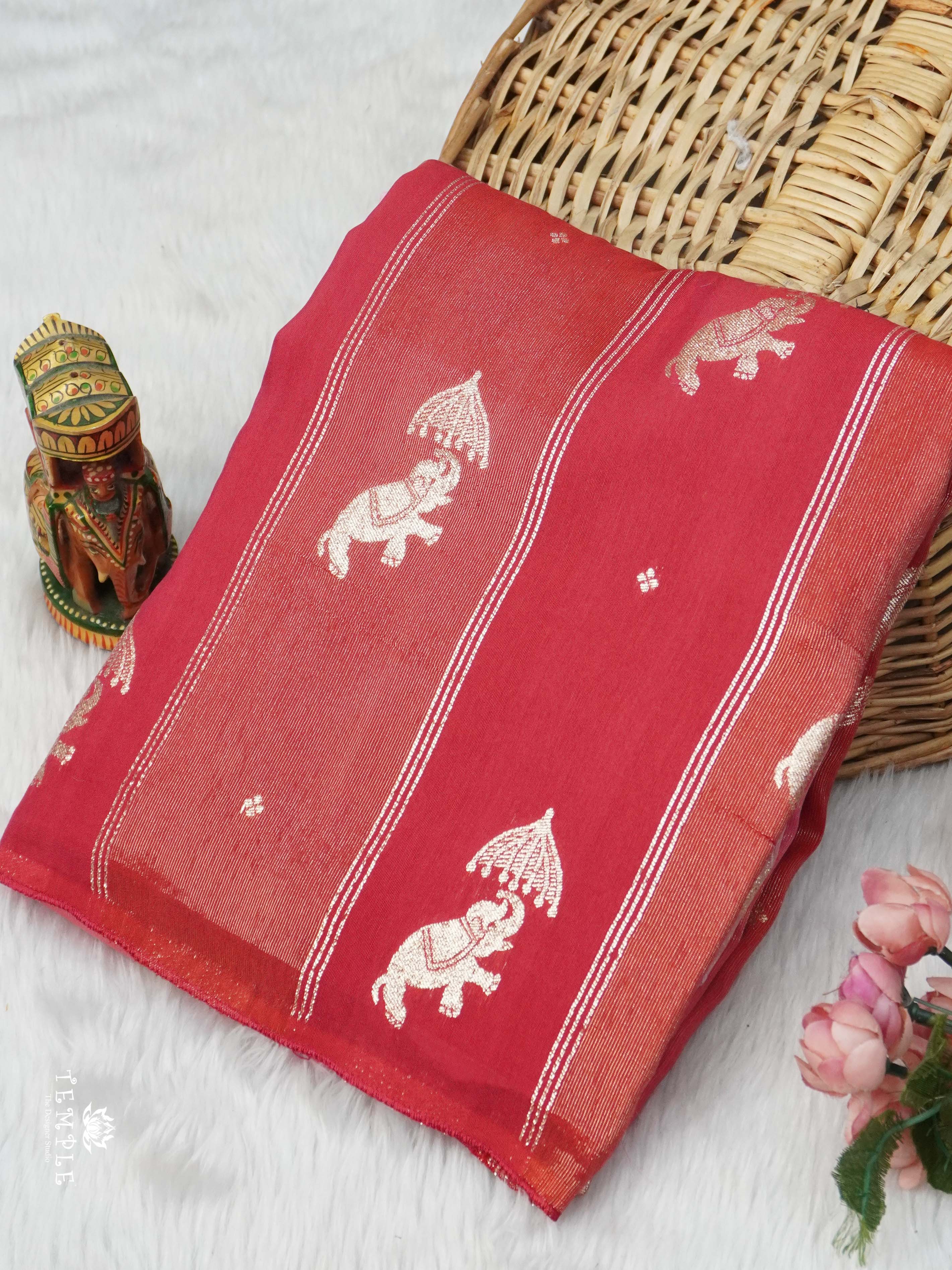 Viscose Georgette Saree | TTDS2674