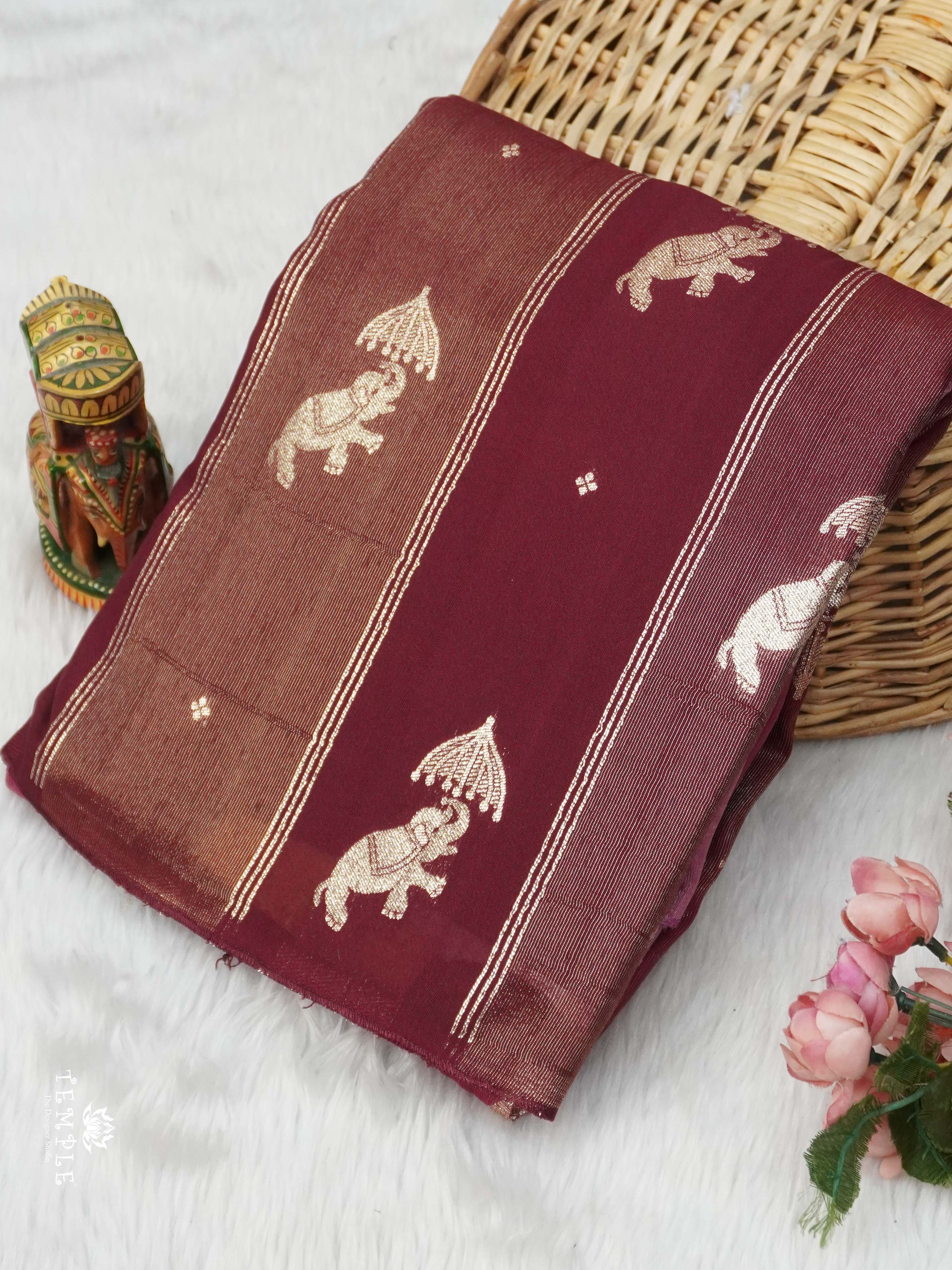 Viscose Georgette Saree | TTDS2674