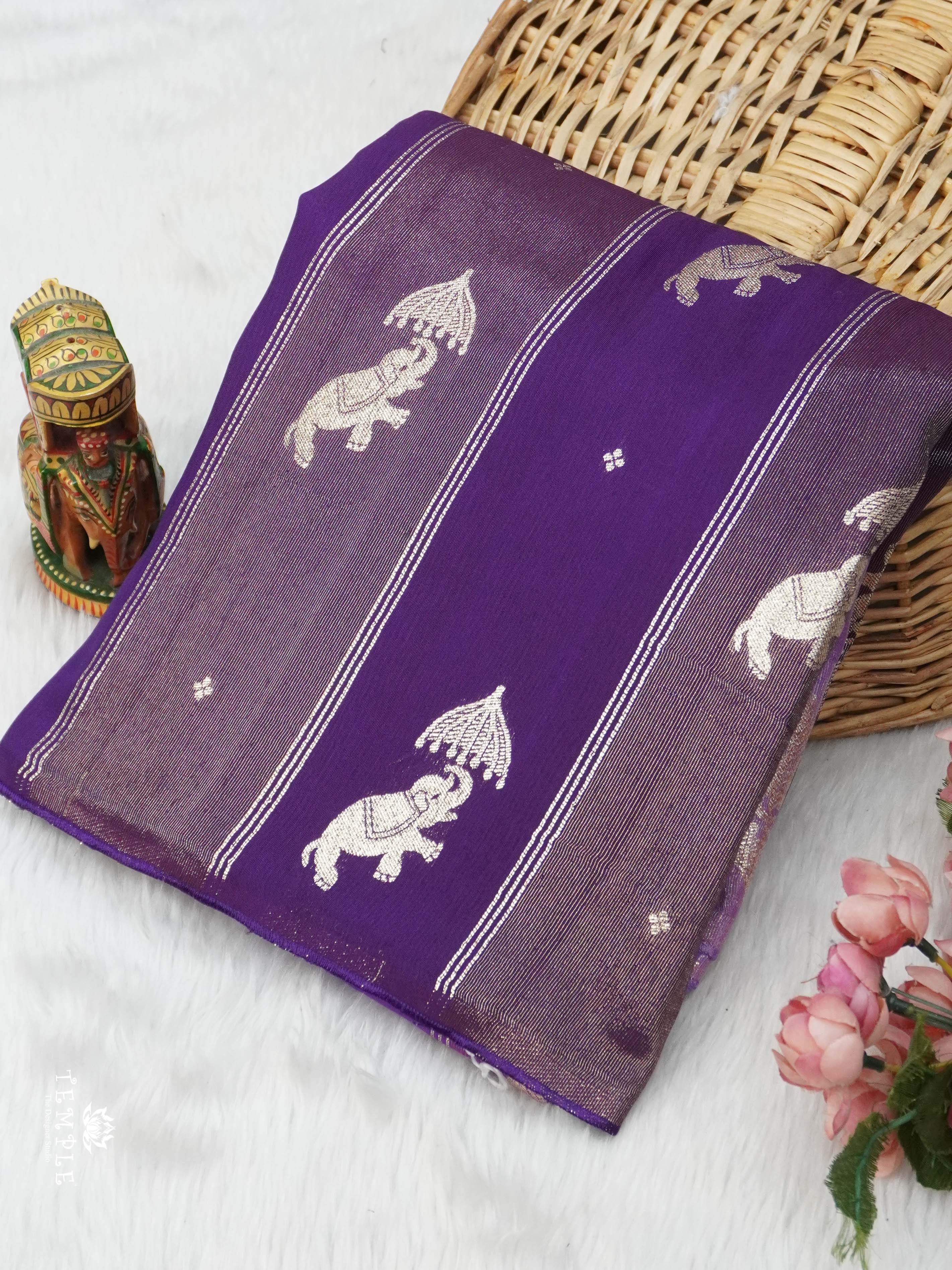 Viscose Georgette Saree | TTDS2674