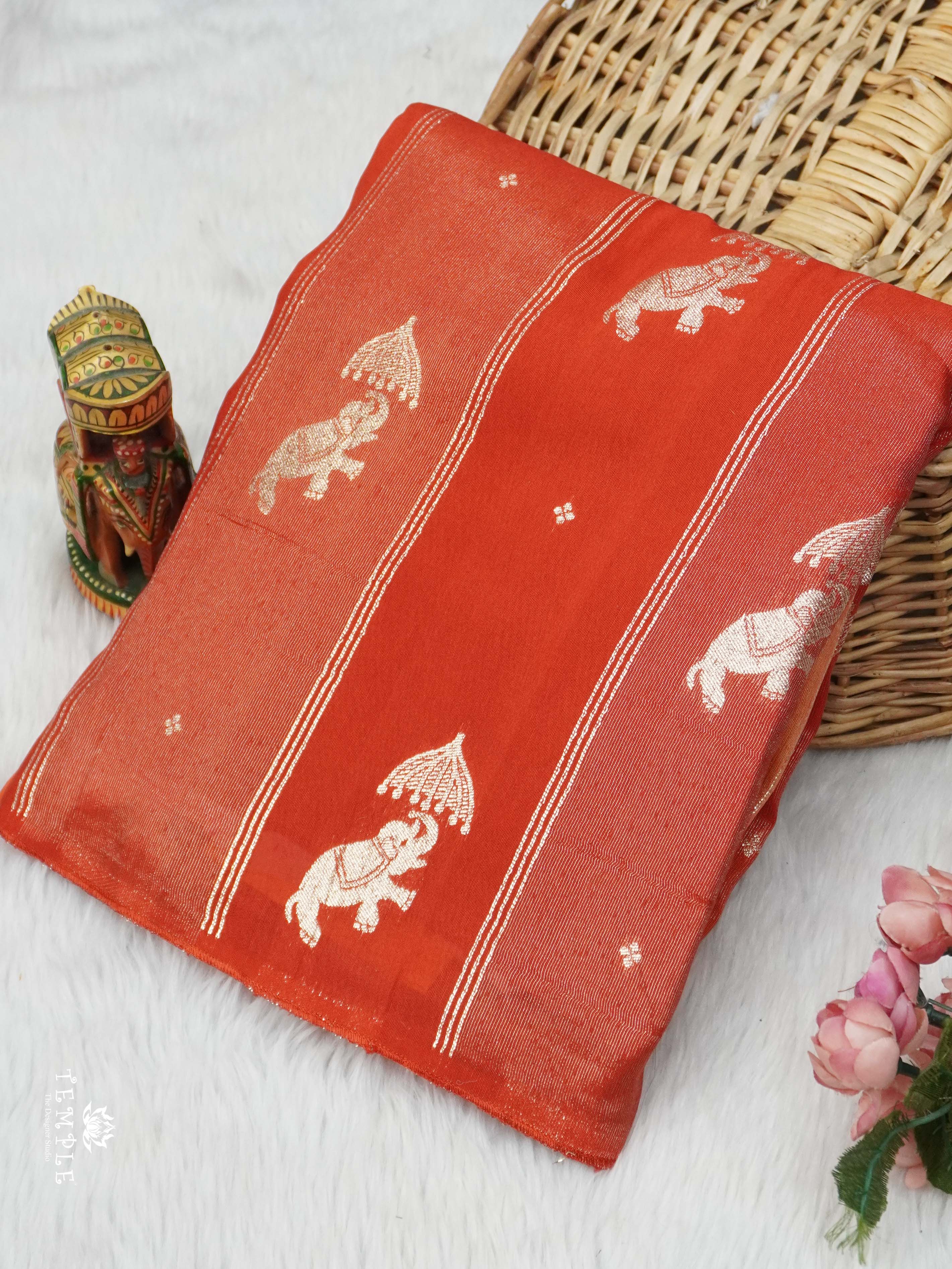 Viscose Georgette Saree | TTDS2674