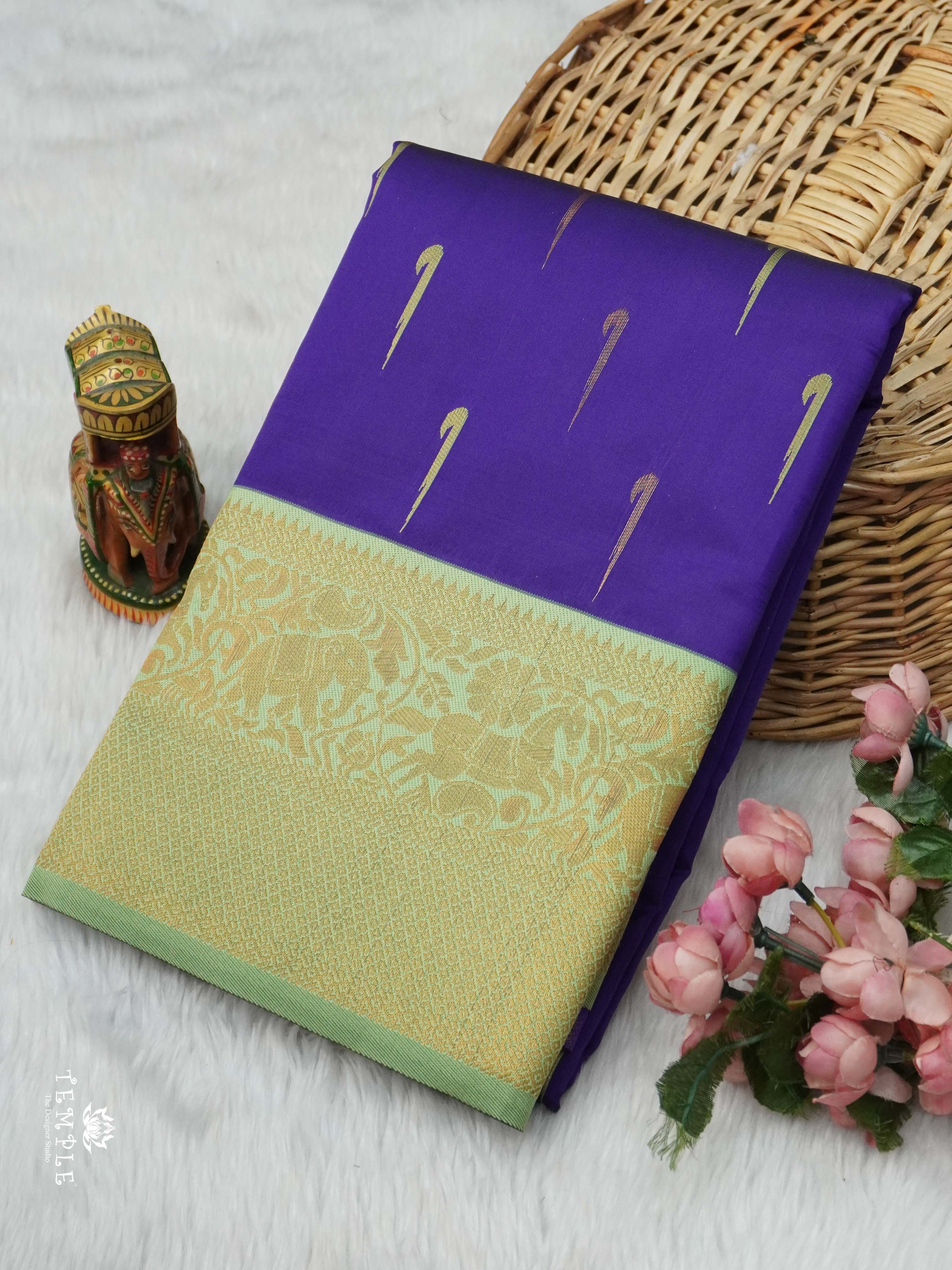 Semi Kanchi Silk Saree | TTDS2679