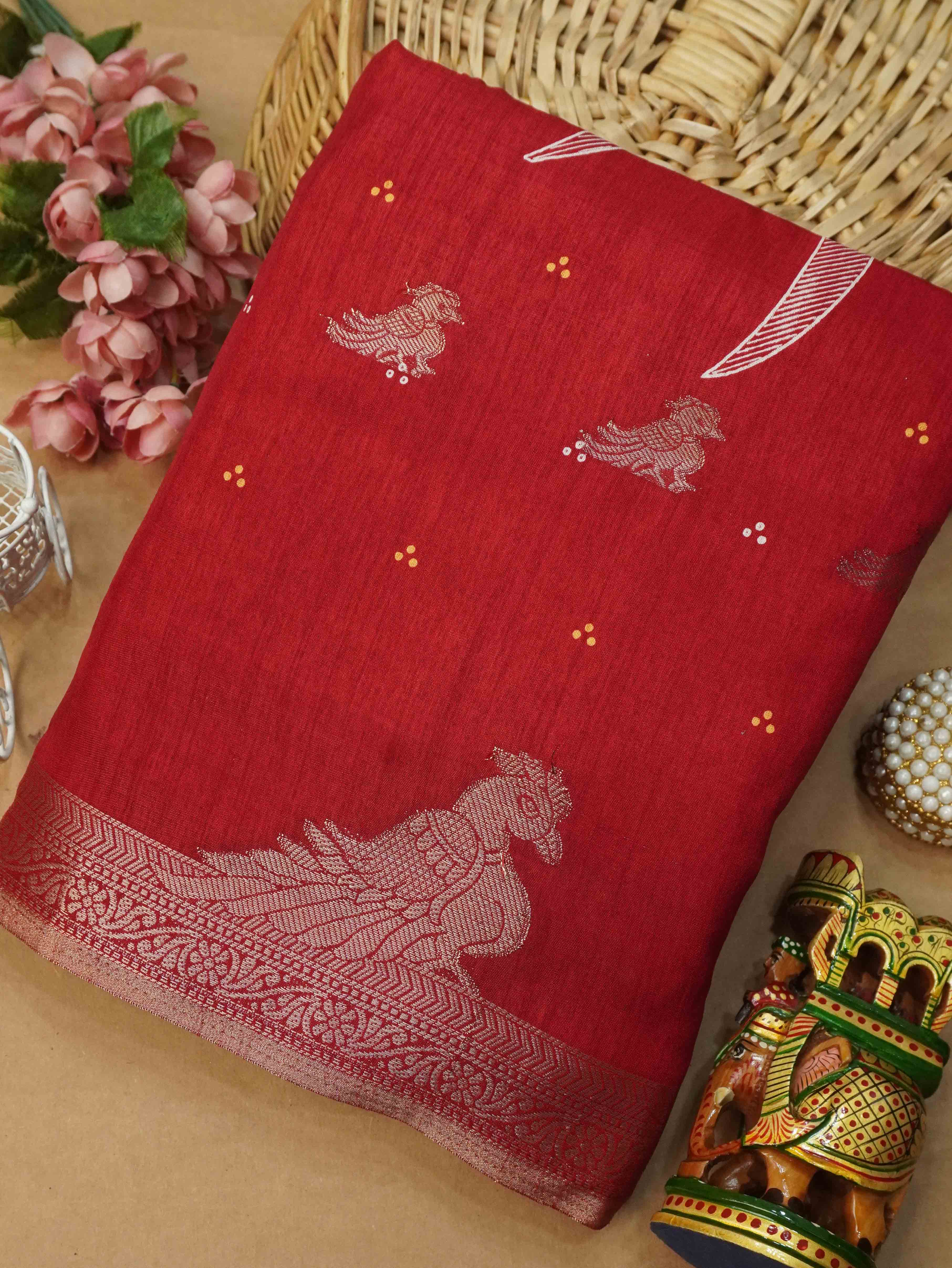 Marshmallow Saree | TTDS3178