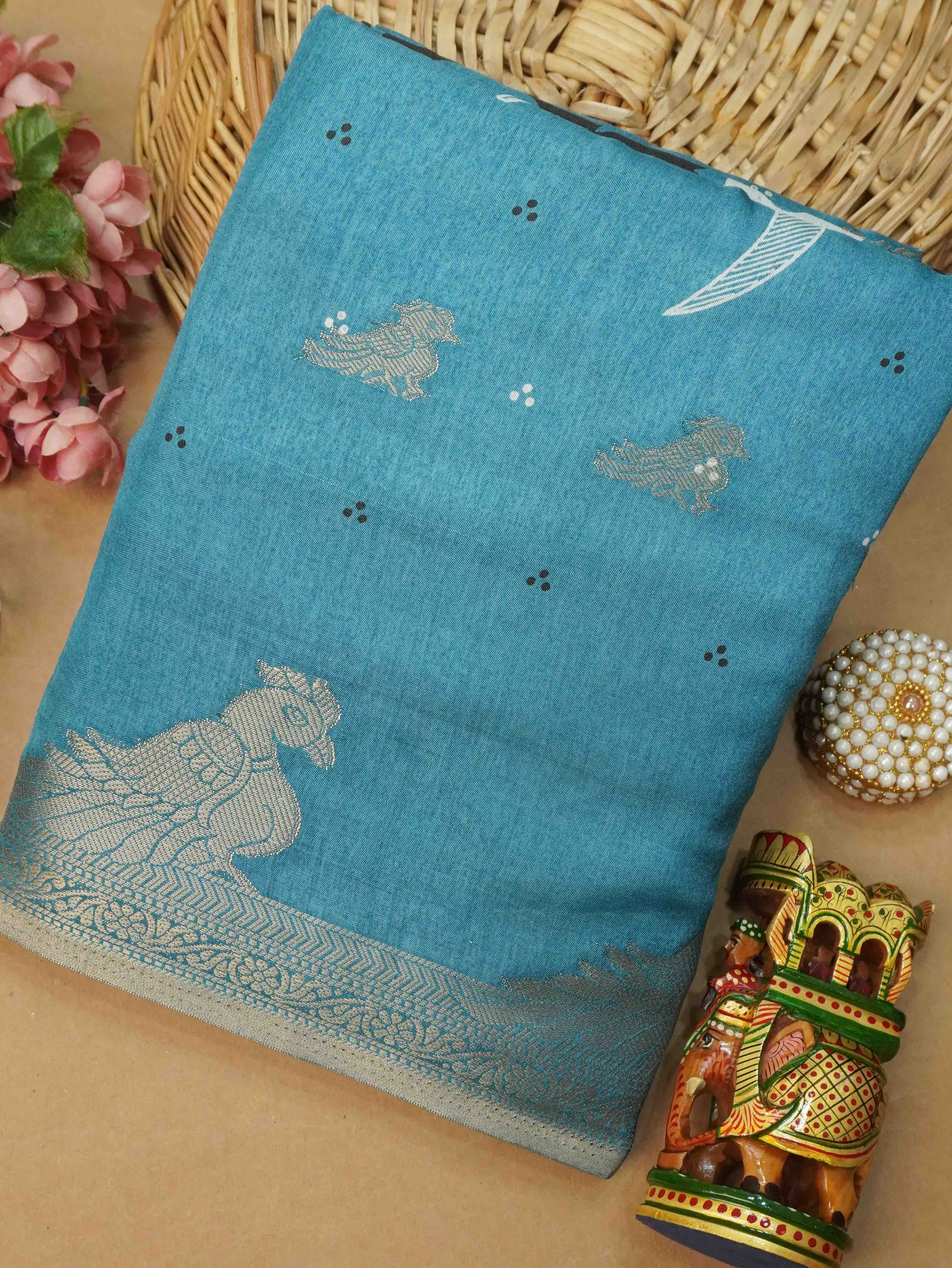Marshmallow Saree | TTDS3178