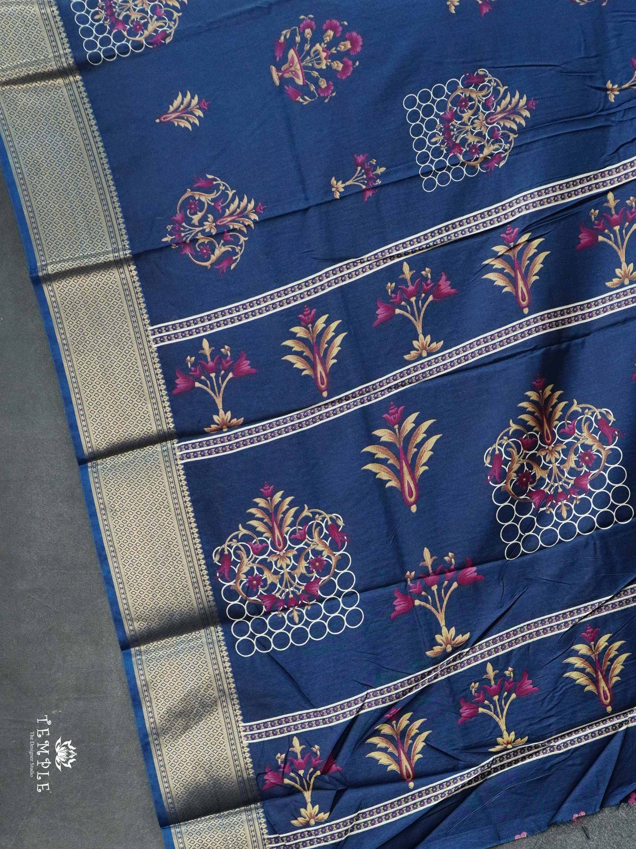 Printed Dola Saree | TTDS2748