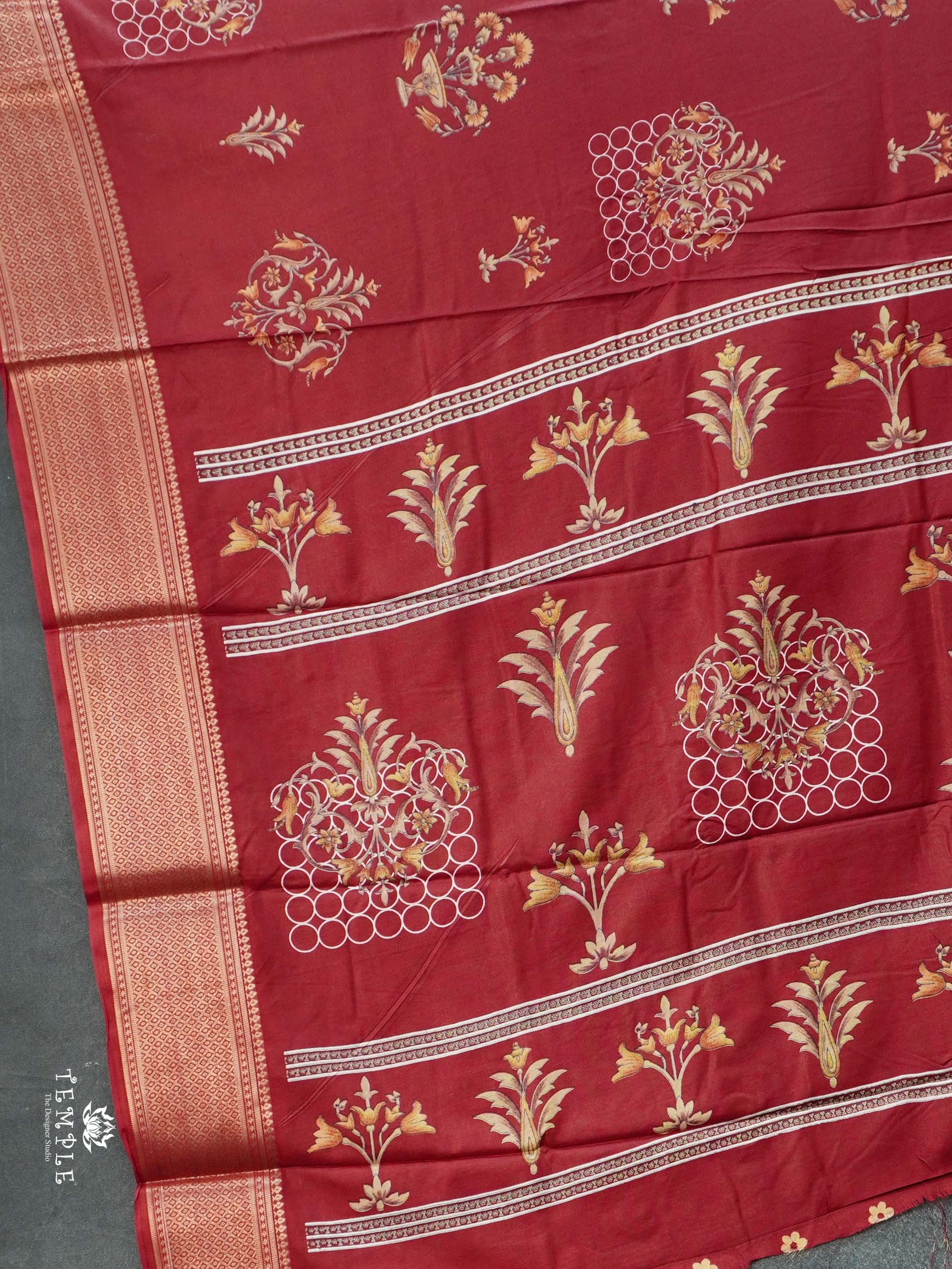 Printed Dola Saree | TTDS2748
