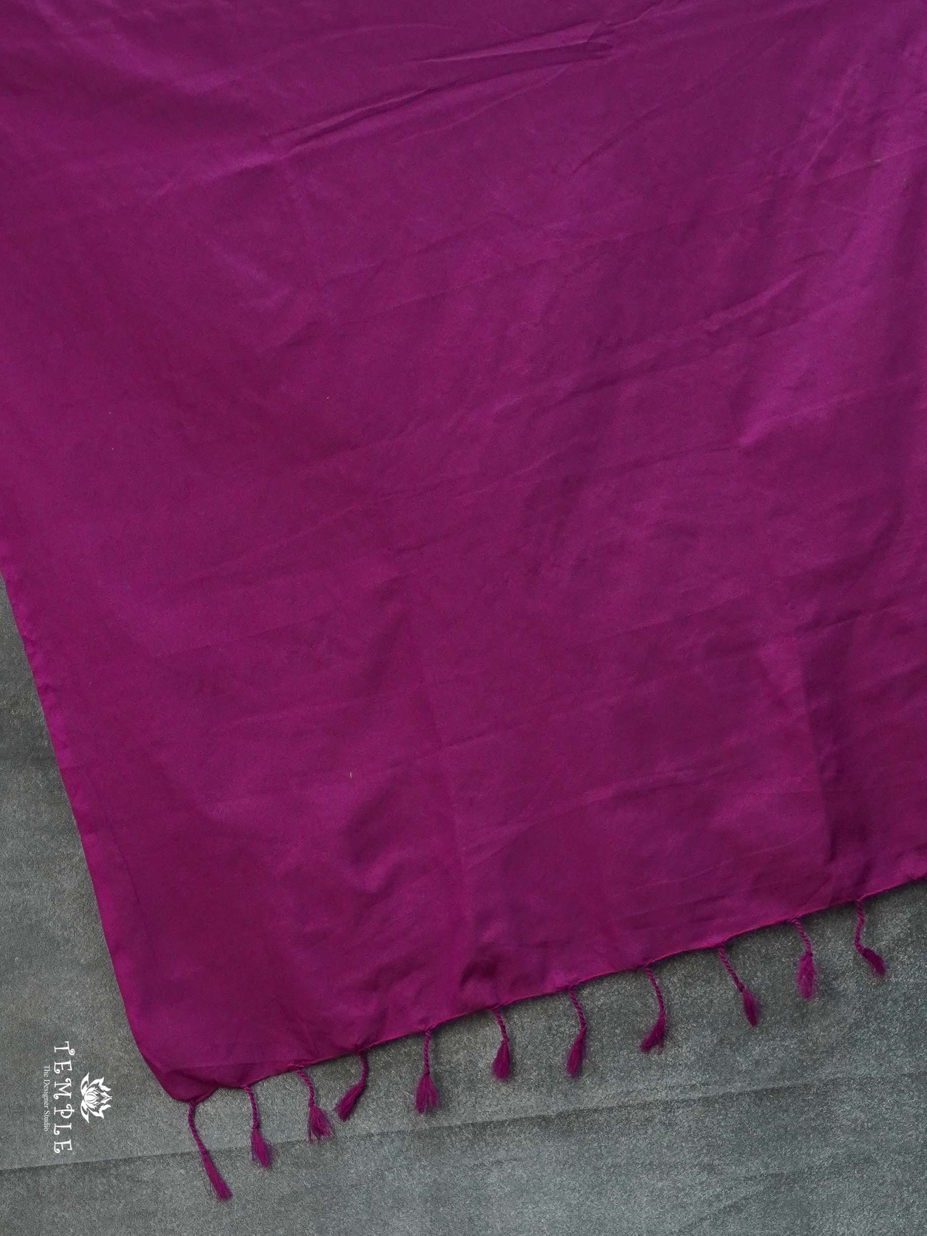 Mul Cotton Saree with printed Blouse | TTDS2255