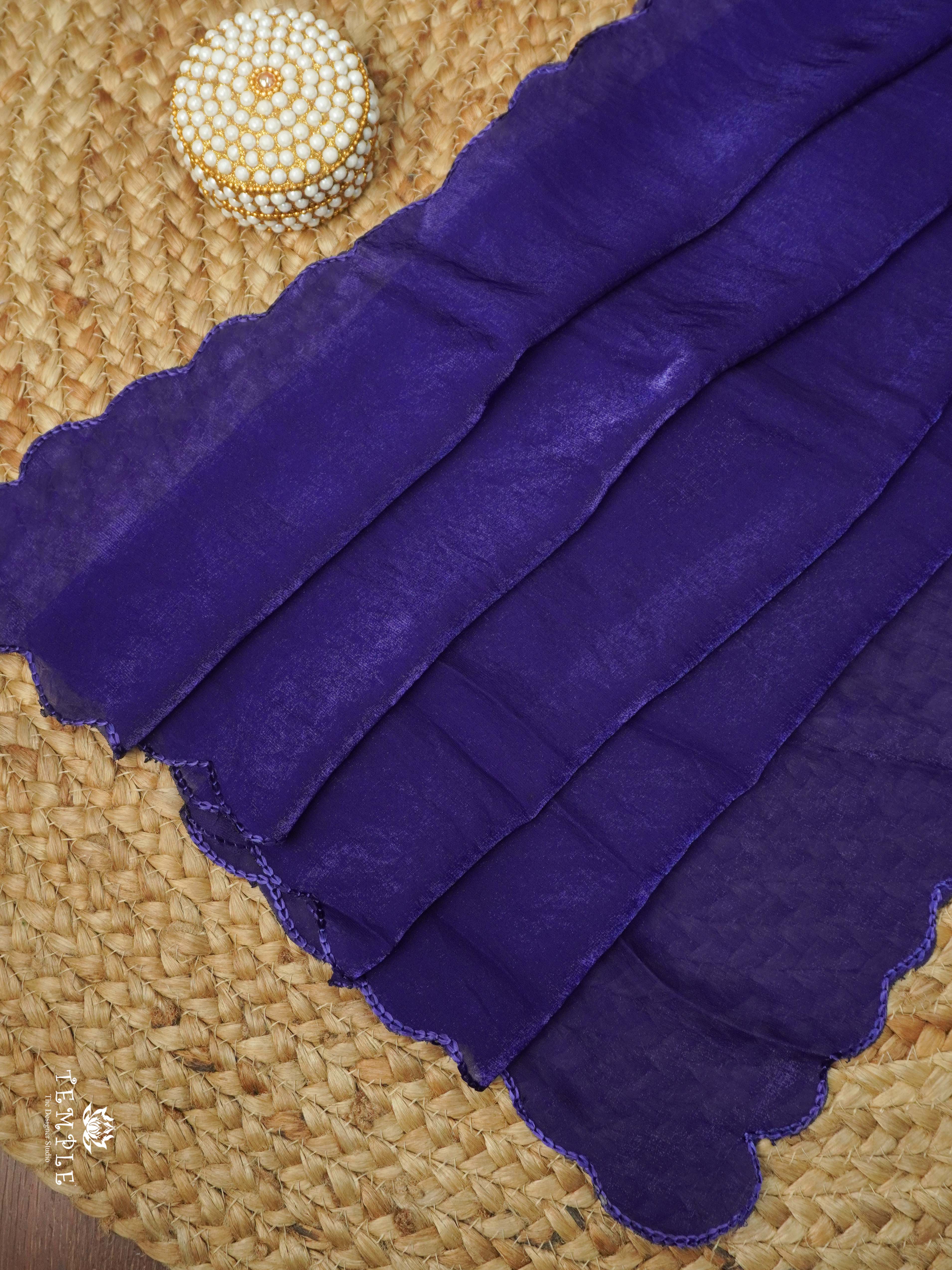 Designer Saree With Embroidery Blouse | TTDS2236