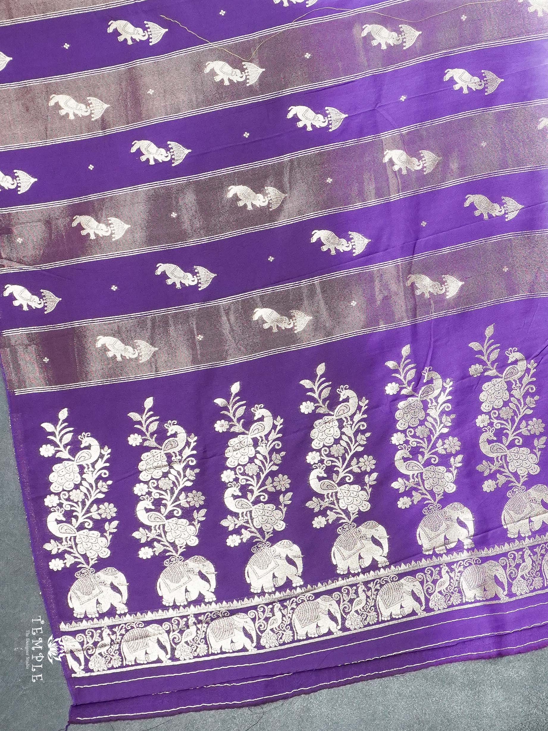 Viscose Georgette Saree | TTDS2674