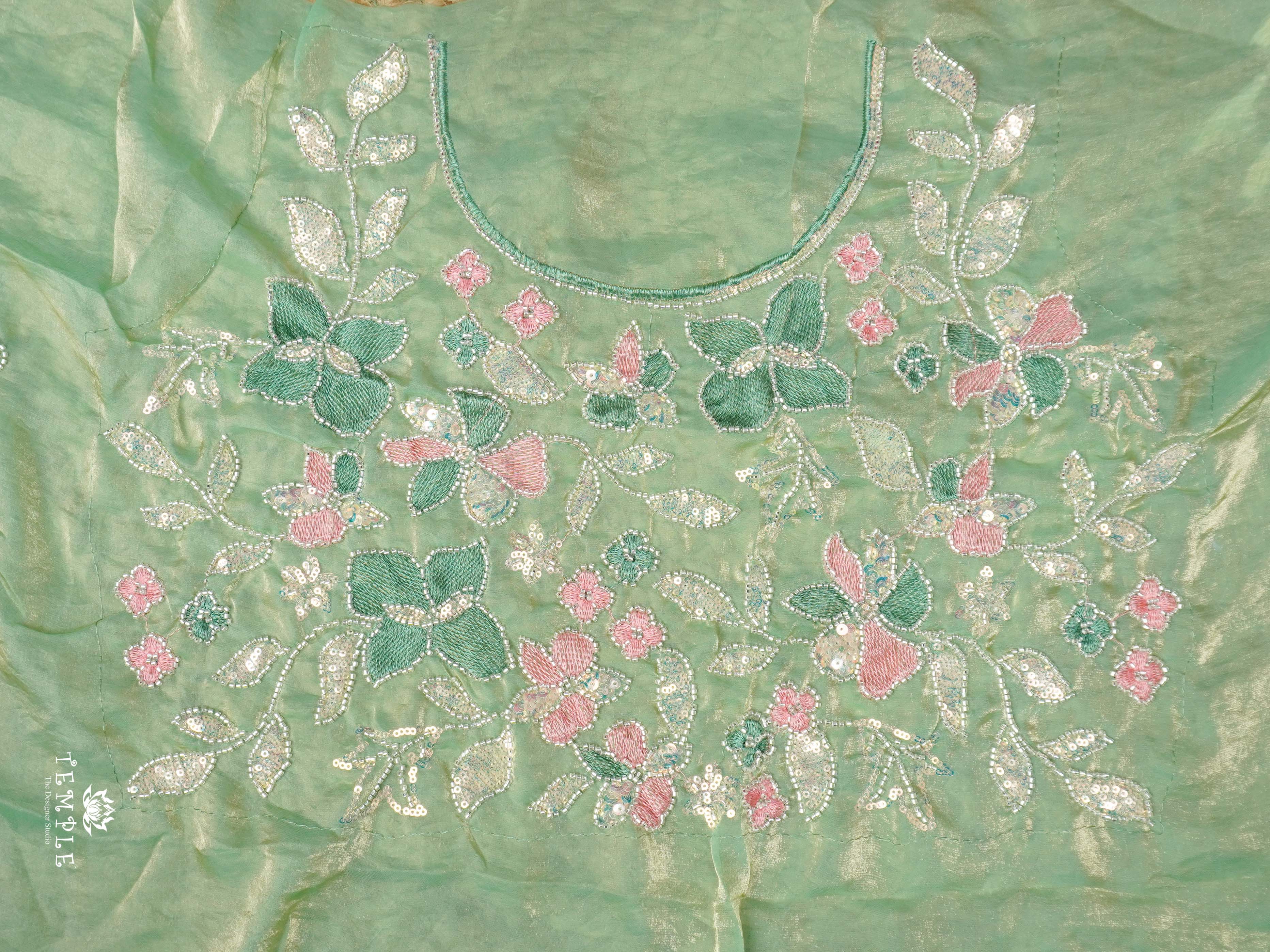 Designer Saree With Embroidery Blouse | TTDS2236