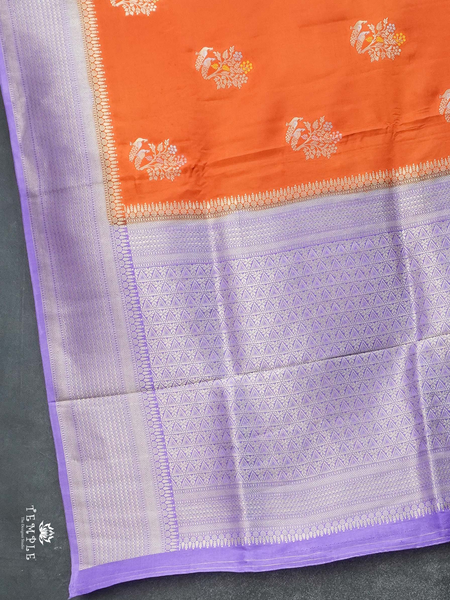 Satin Silk Saree | TTDS2681