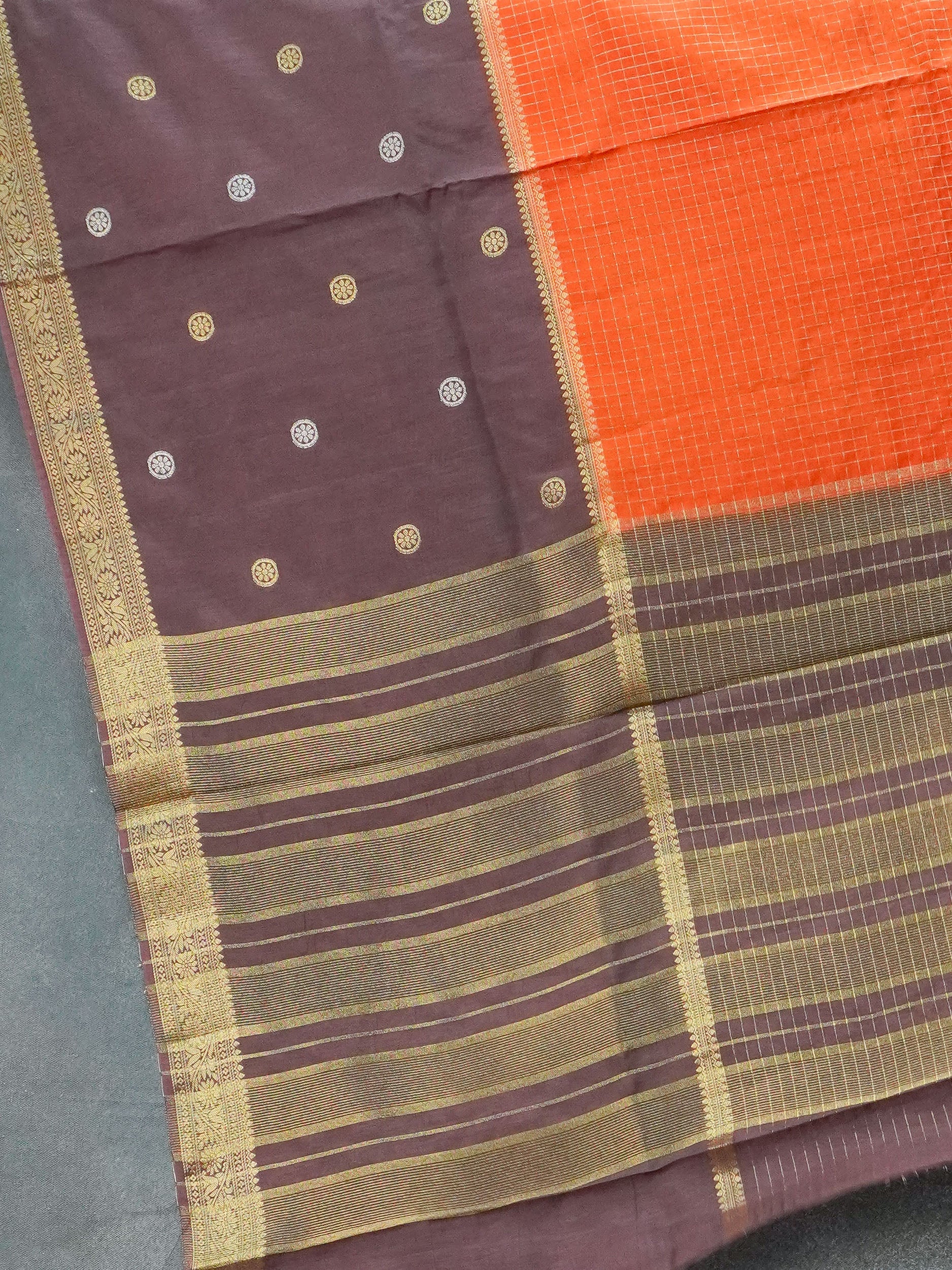 Semi Mysore Silk Saree | TTDS2783