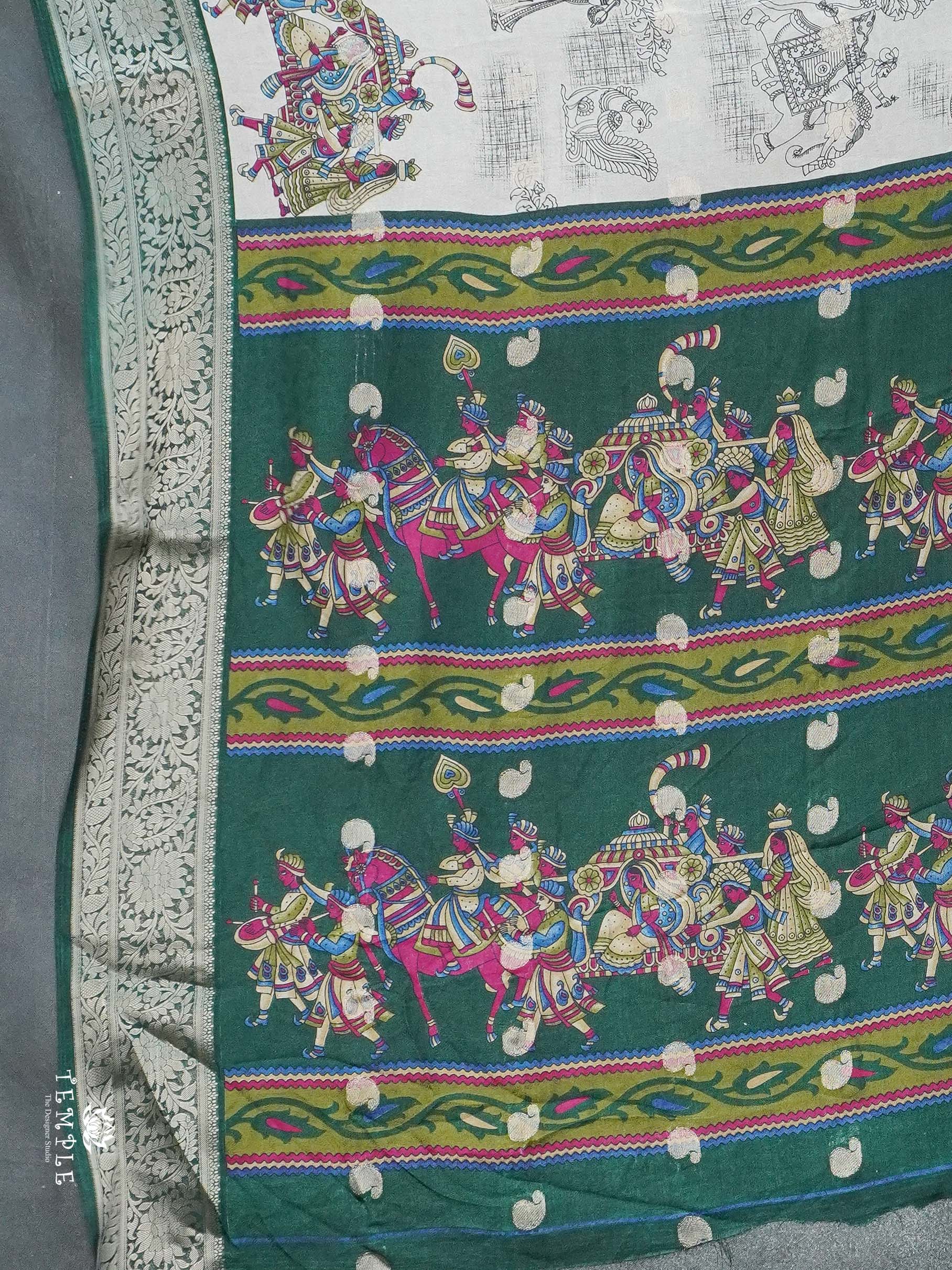 Printed Georgette Saree | TTDS2678