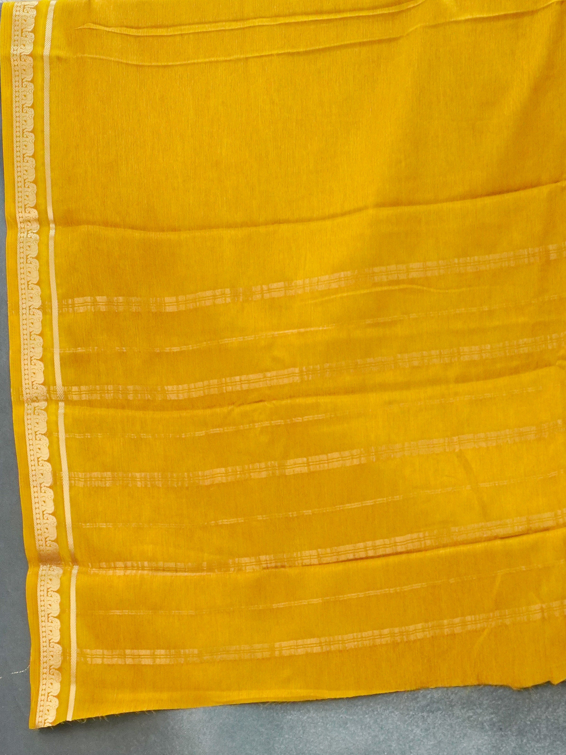 Semi Mysore Silk Saree | TTDS3177