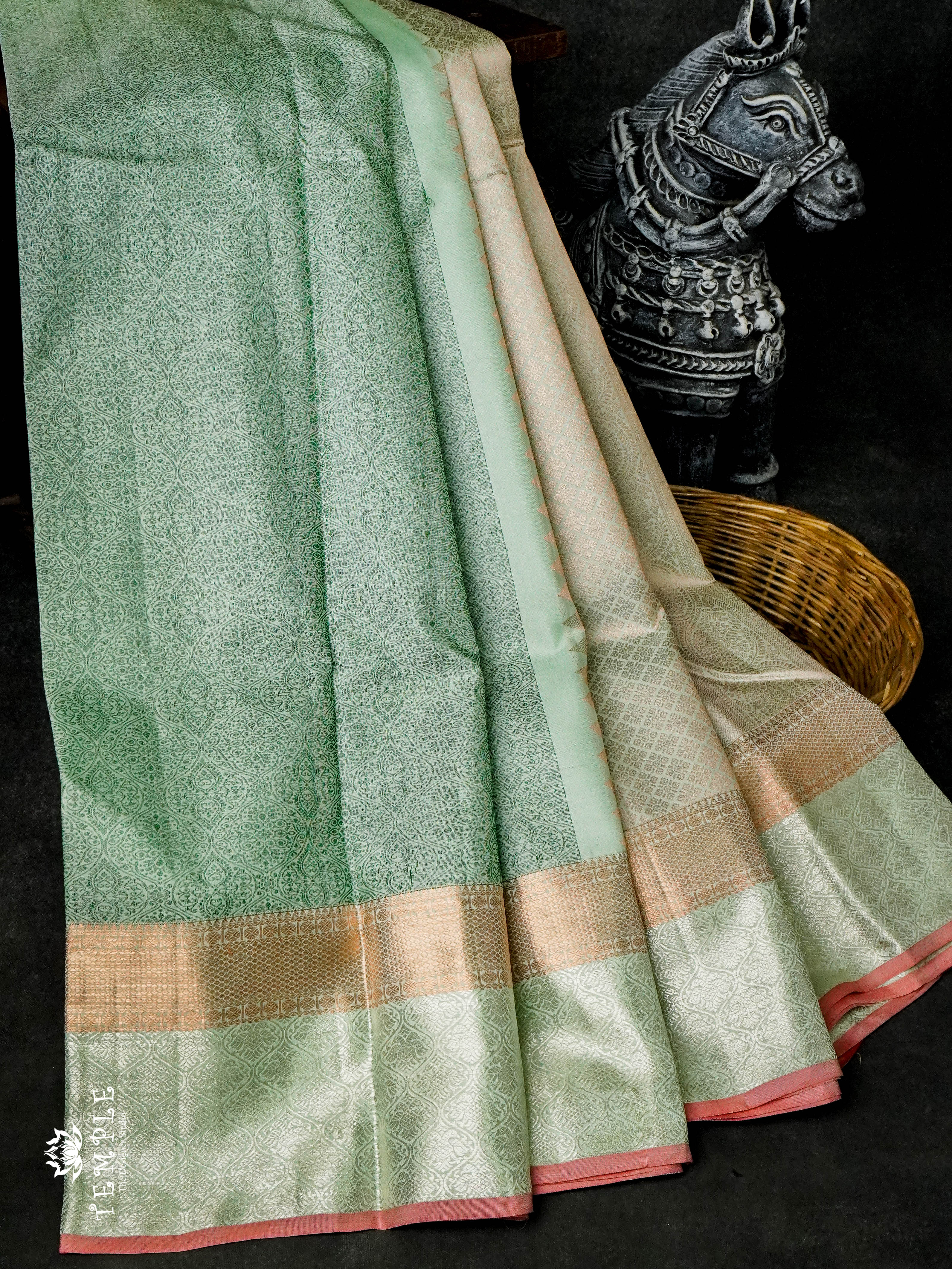 Elegant Pure Silk Saree With Soft and Comfortable Silk Fabric | TTDS933