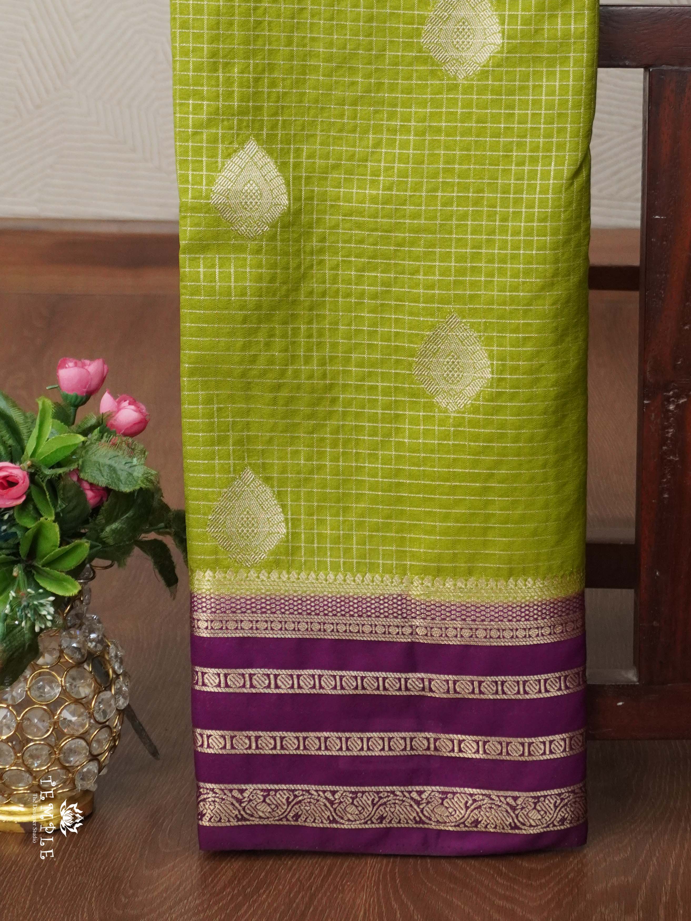 Semi Mysore Silk Saree | TTDS2676